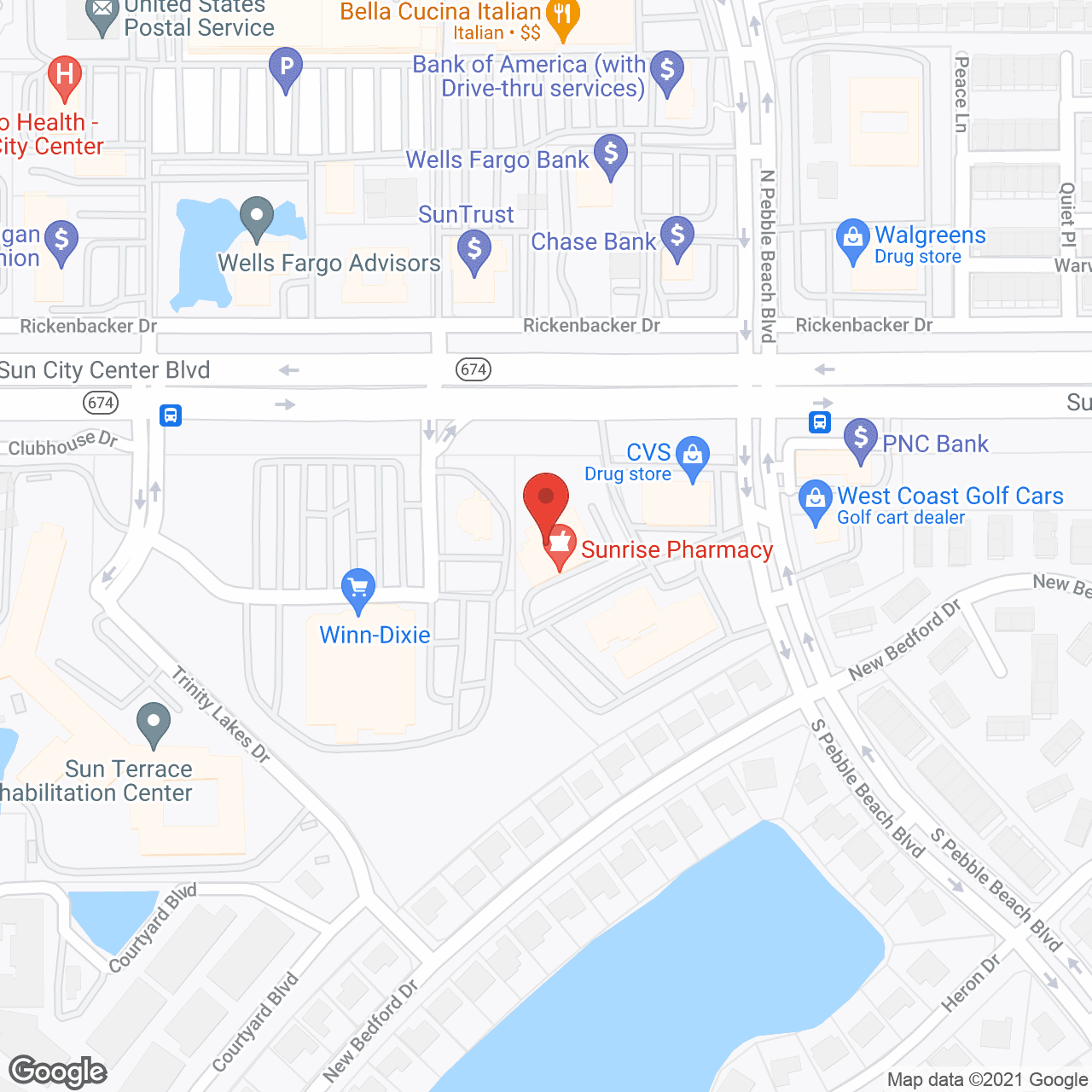 Right at Home - Sun City Center, FL in google map