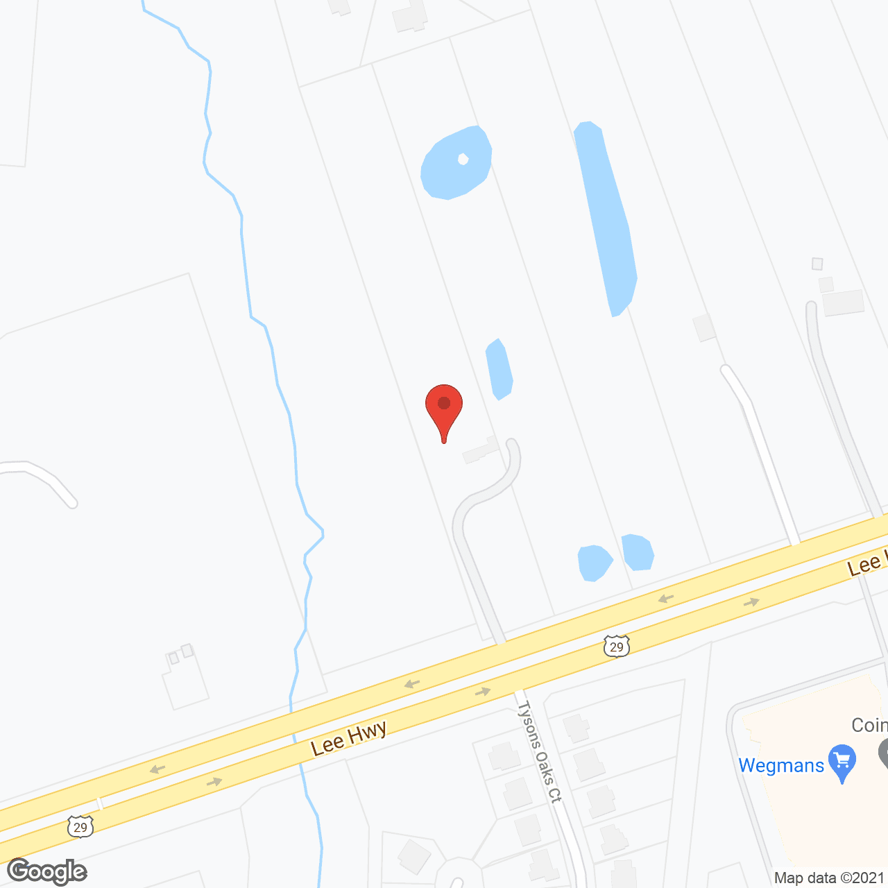 Heritage Village Gainesville in google map