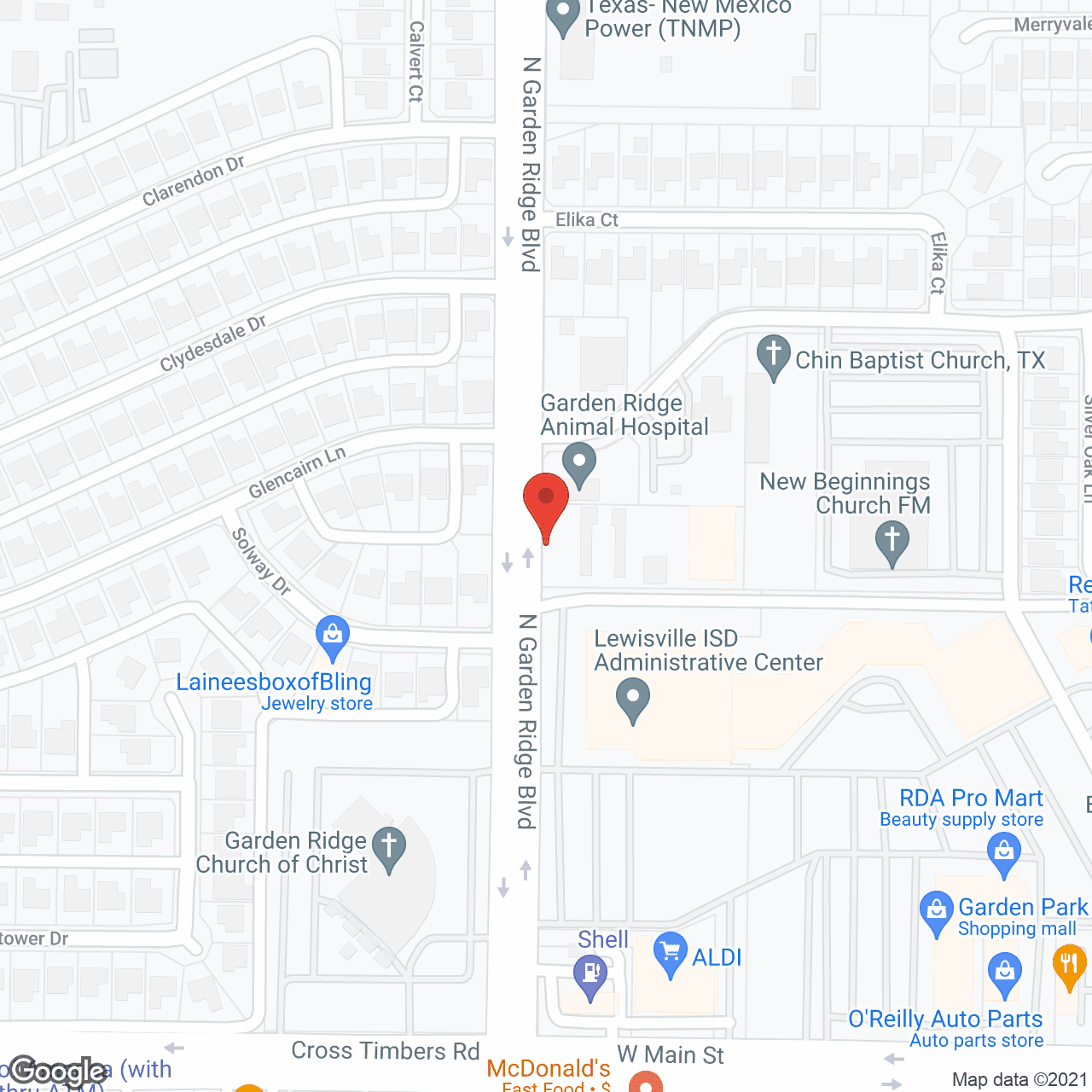 Garden Ridge Place in google map