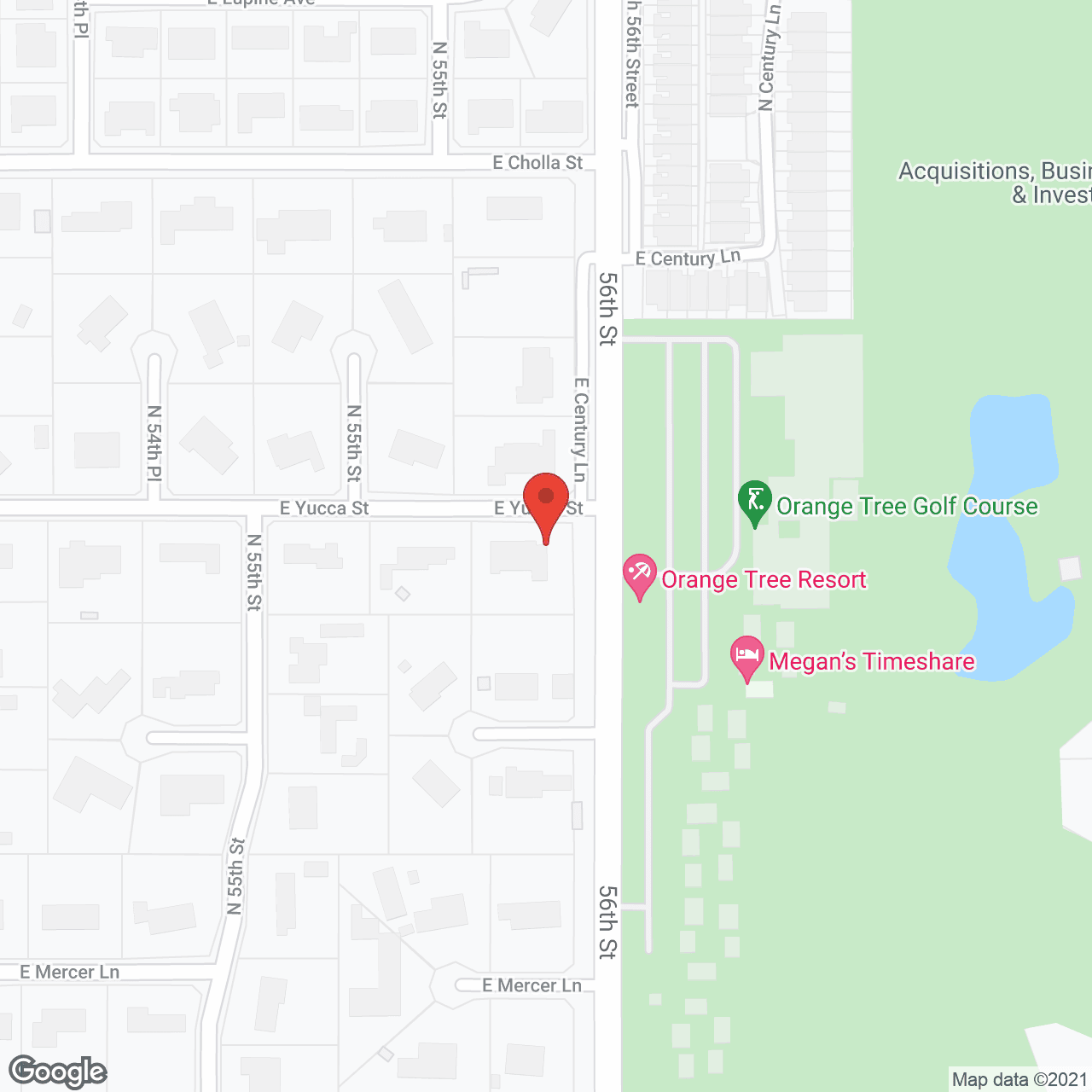 Oakmont Assisted Living in google map