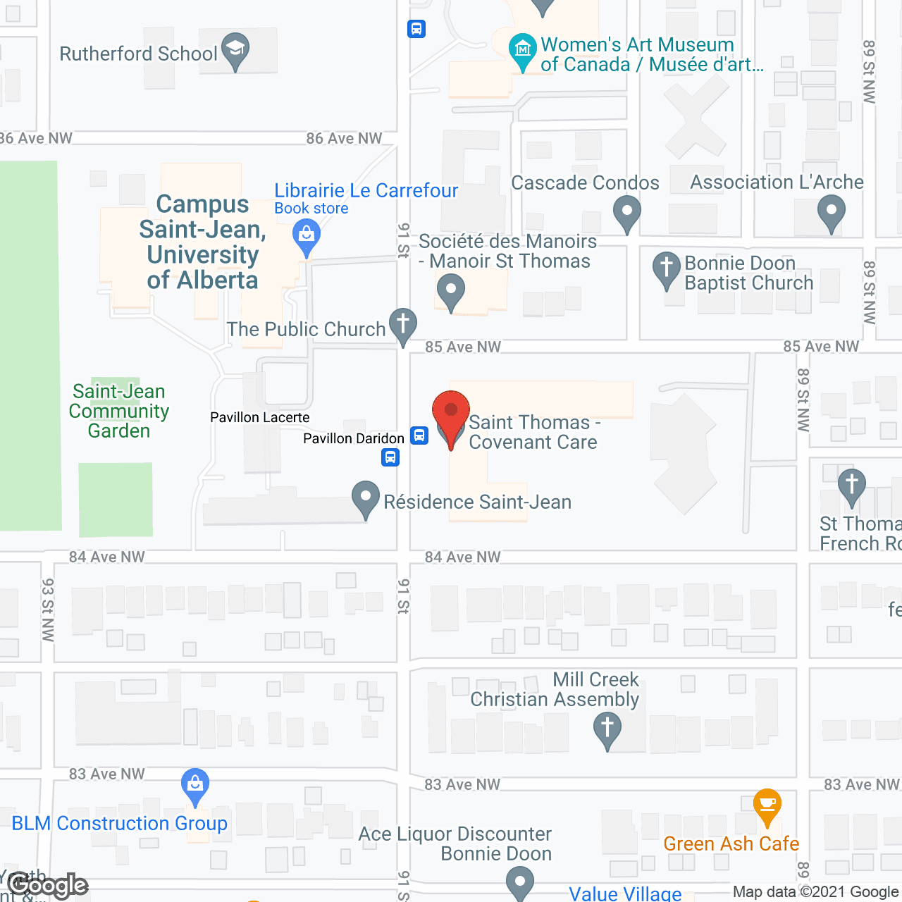 Saint Thomas Health Centre in google map