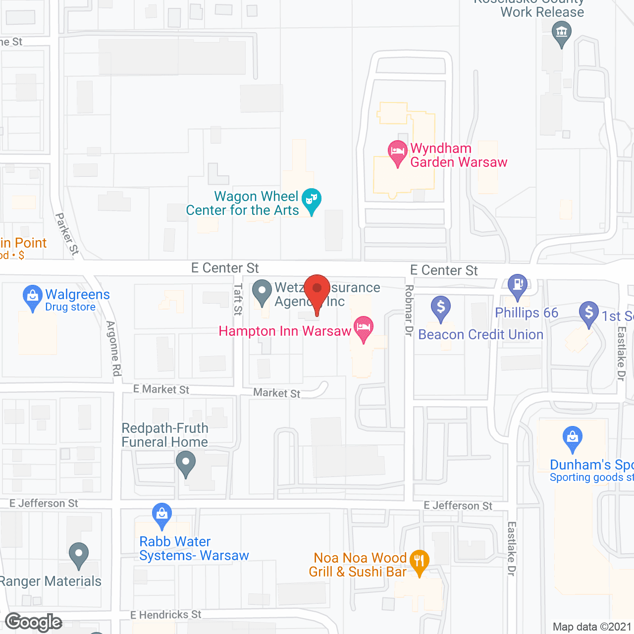 Family Nursing Svc Inc in google map