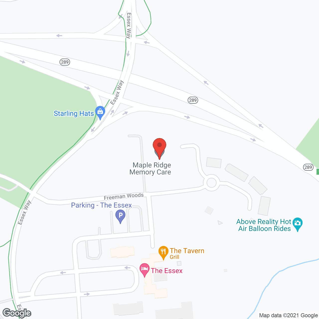 Maple Ridge in google map