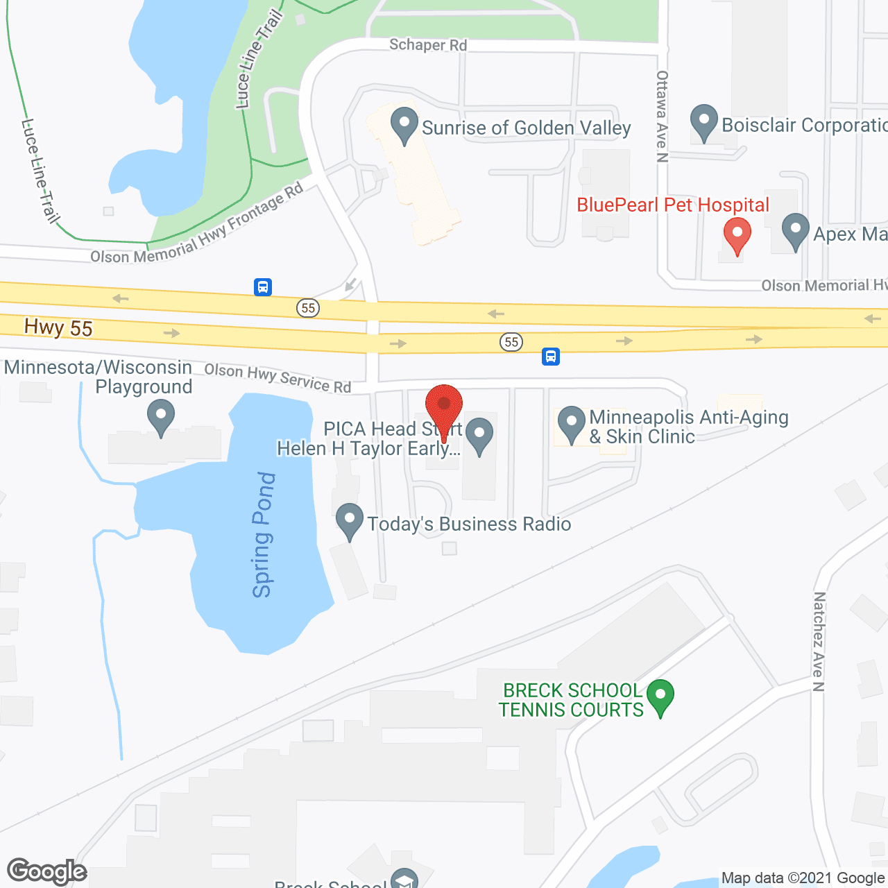 Heartland Adult Day Care in google map