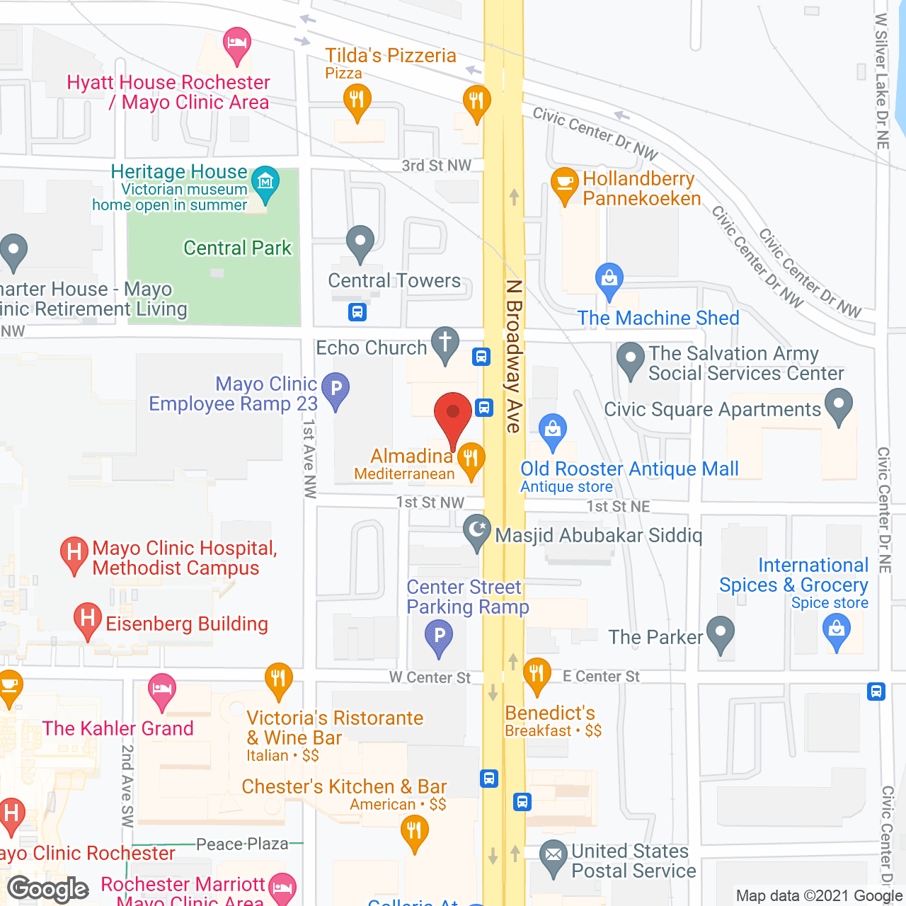 Primetime Living in google map