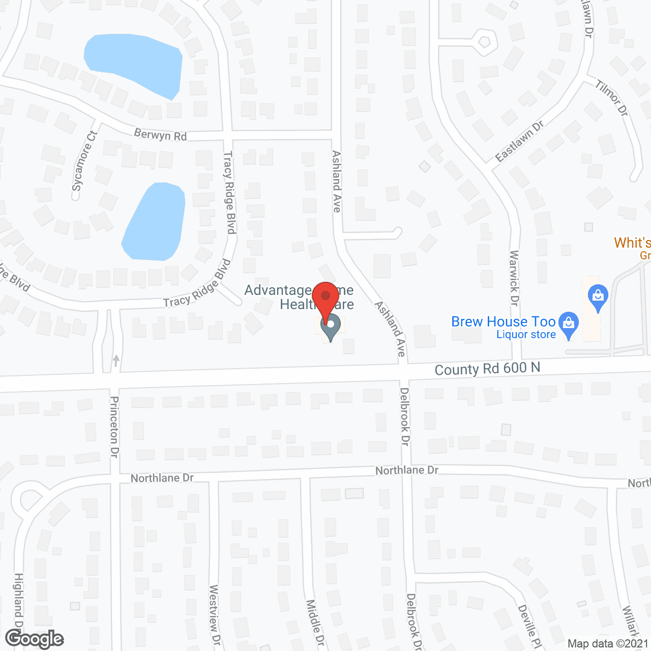 Advantage Home Care in google map