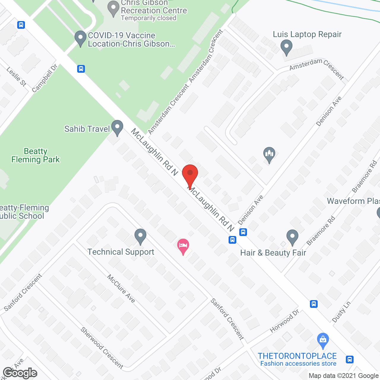 Nurse Next Door of Brampton, ON in google map