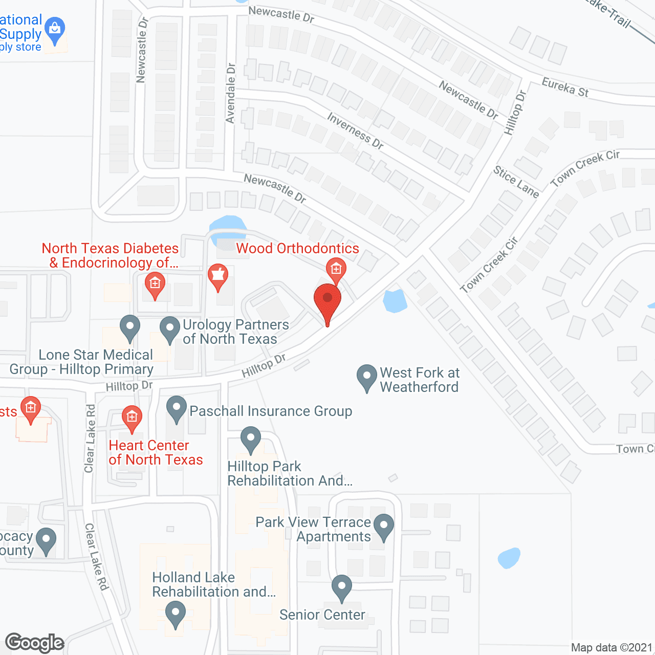 Hilltop Park Assisted Living Center in google map