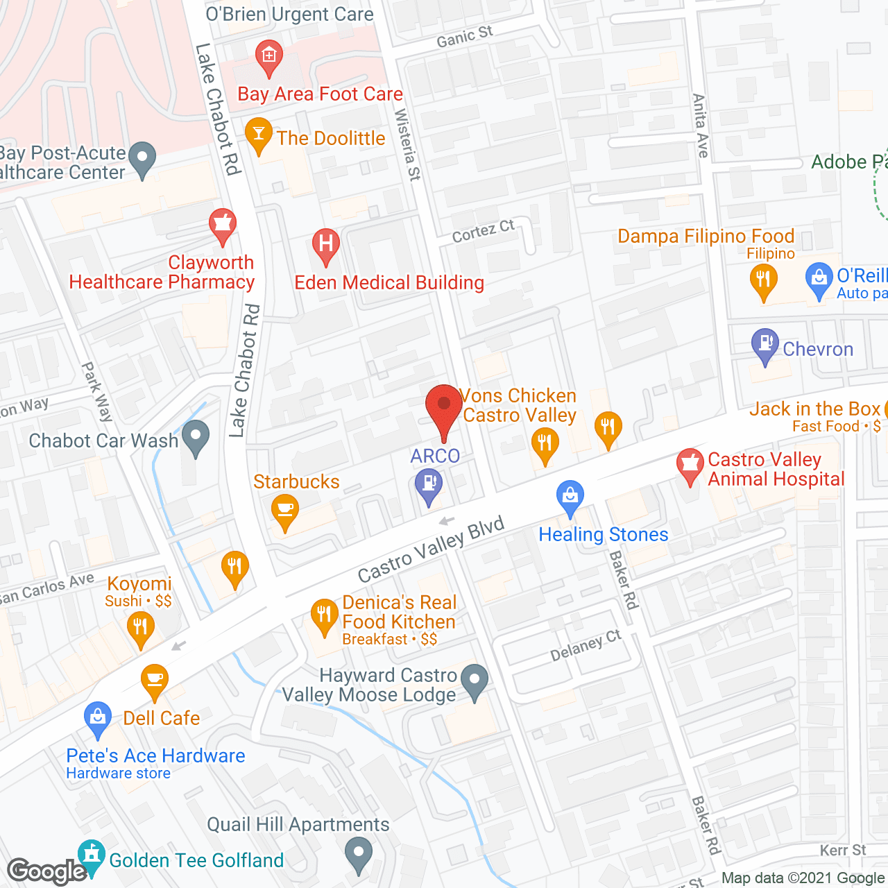 ComForCare Home Care - Alameda County - Castro Valley, CA in google map
