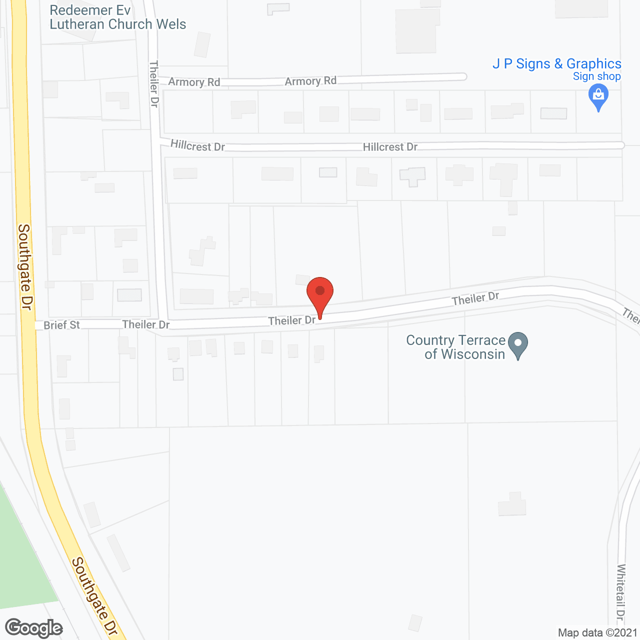 Country Terrace Assisted Living-Tomahawk in google map