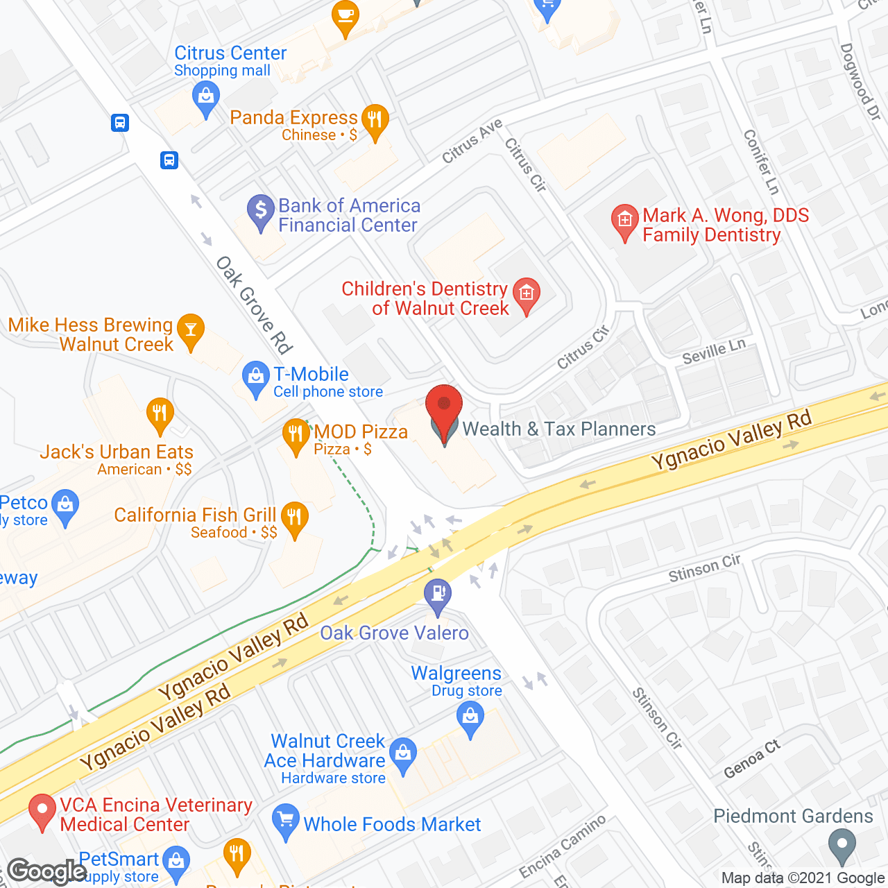 Golden Heart Senior Care in google map