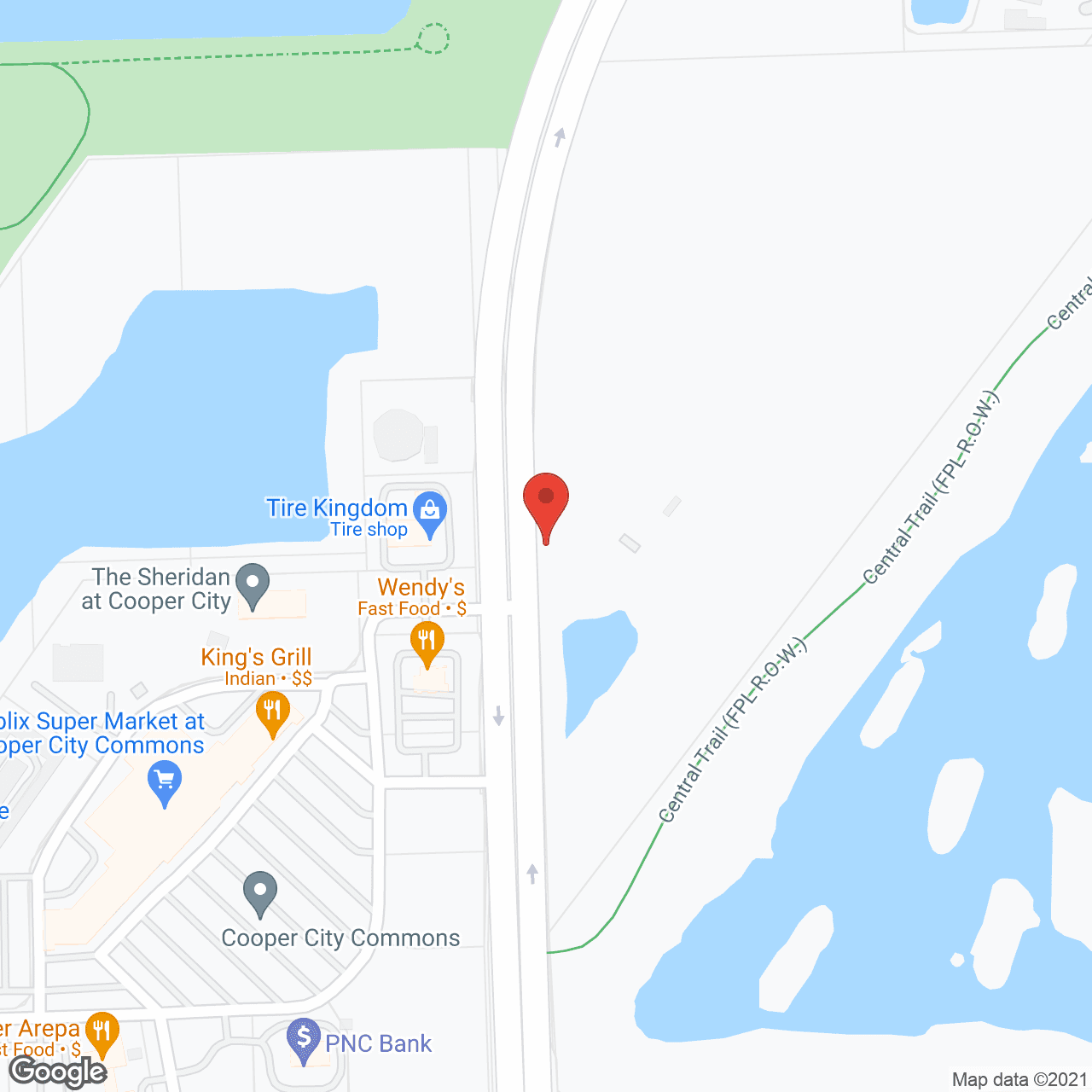 Arbor Terrace Cooper City in google map