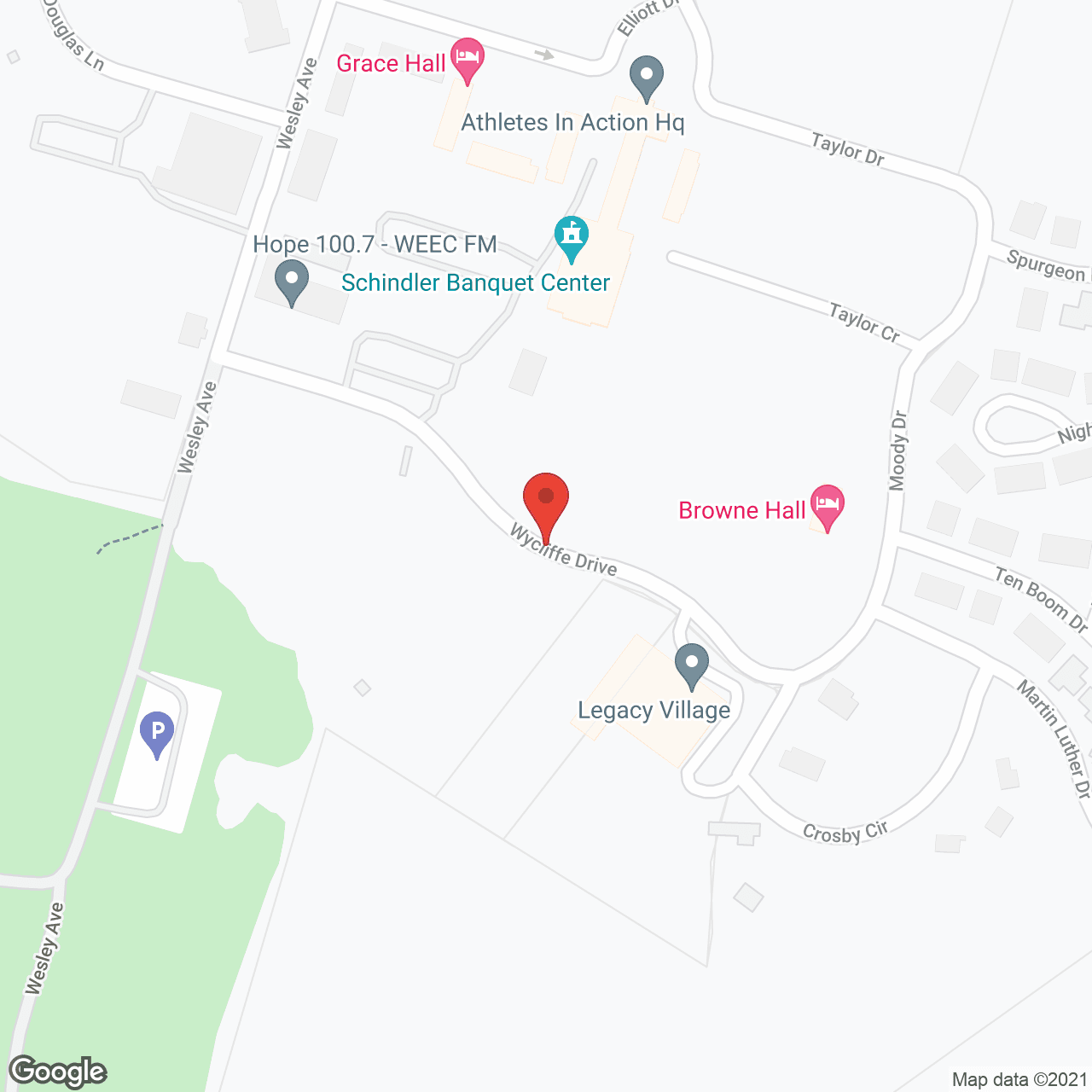 Legacy Village in google map