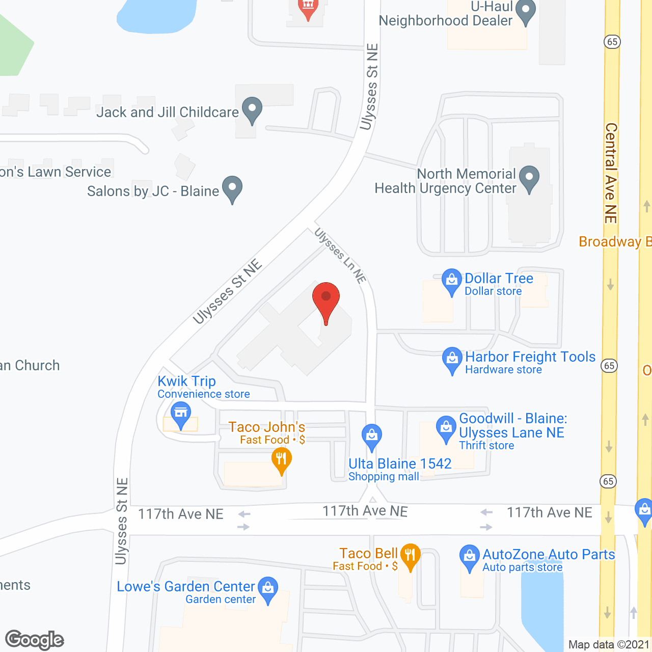 Edgemont Place in google map