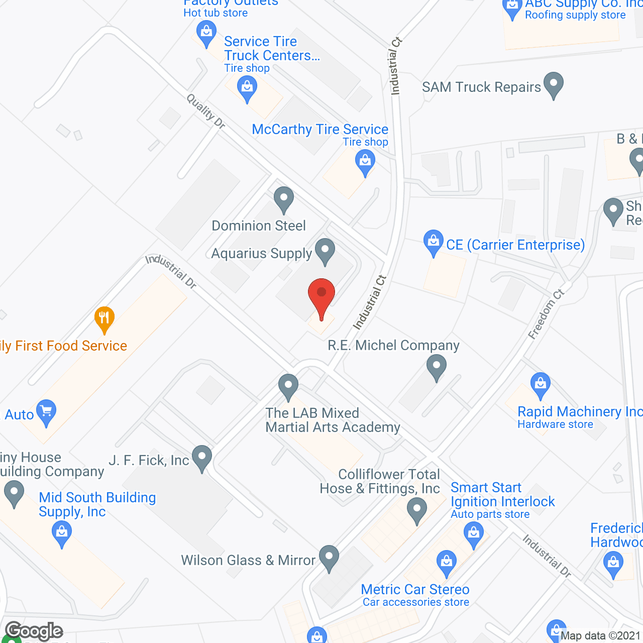 Caring Hands Healthcare Solutions, LLC - Fredericksburg in google map