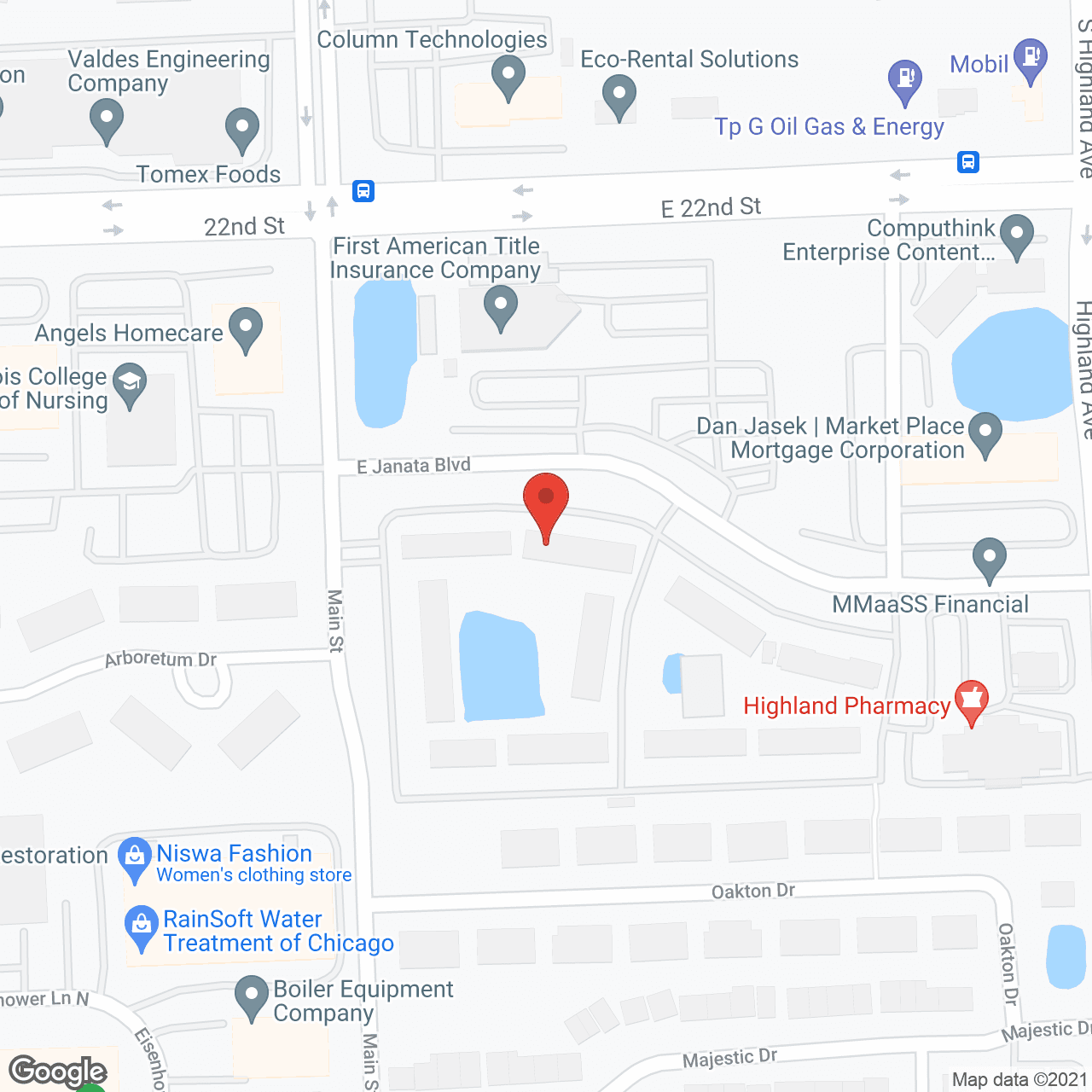 Sunny Home Care in google map