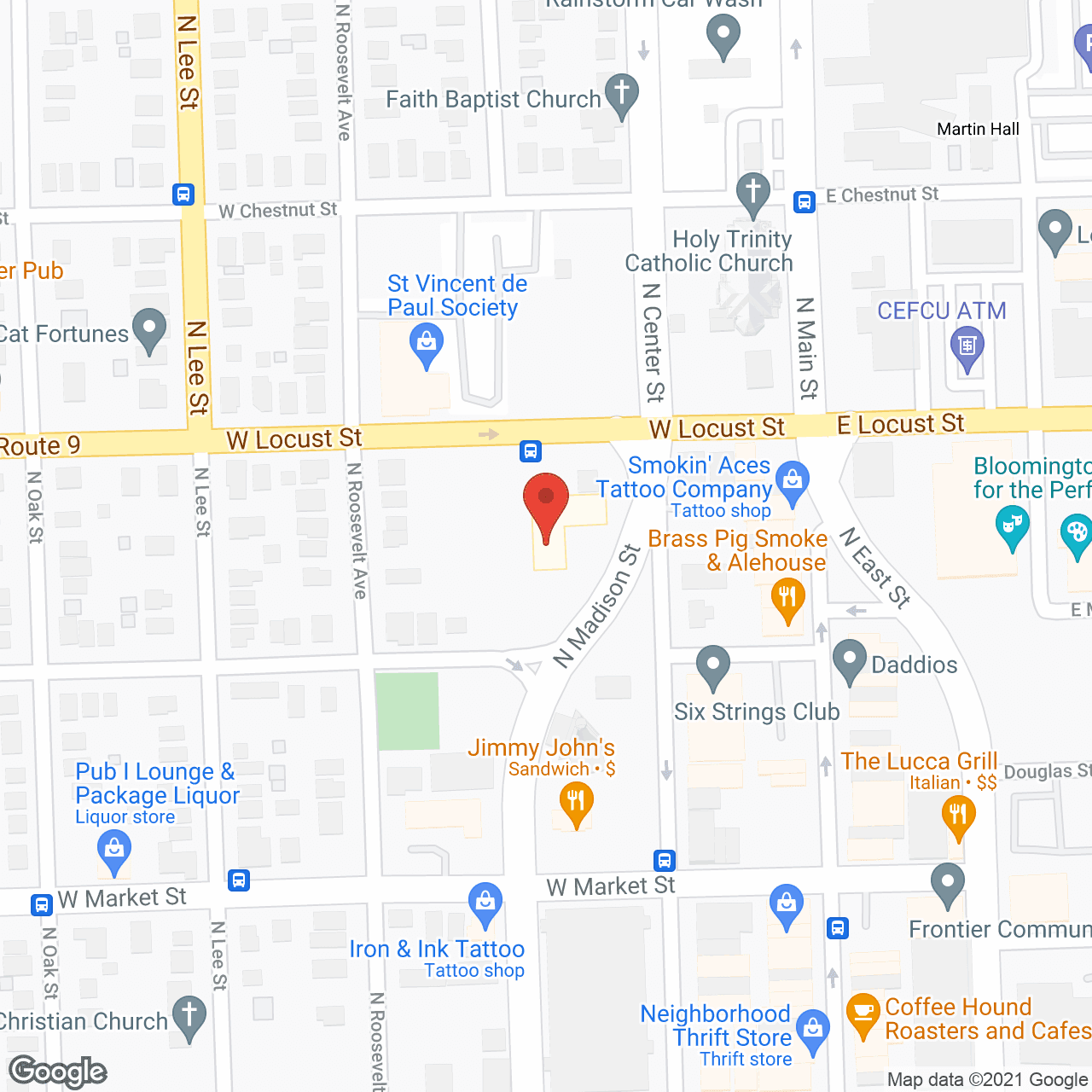 Phoenix Towers in google map