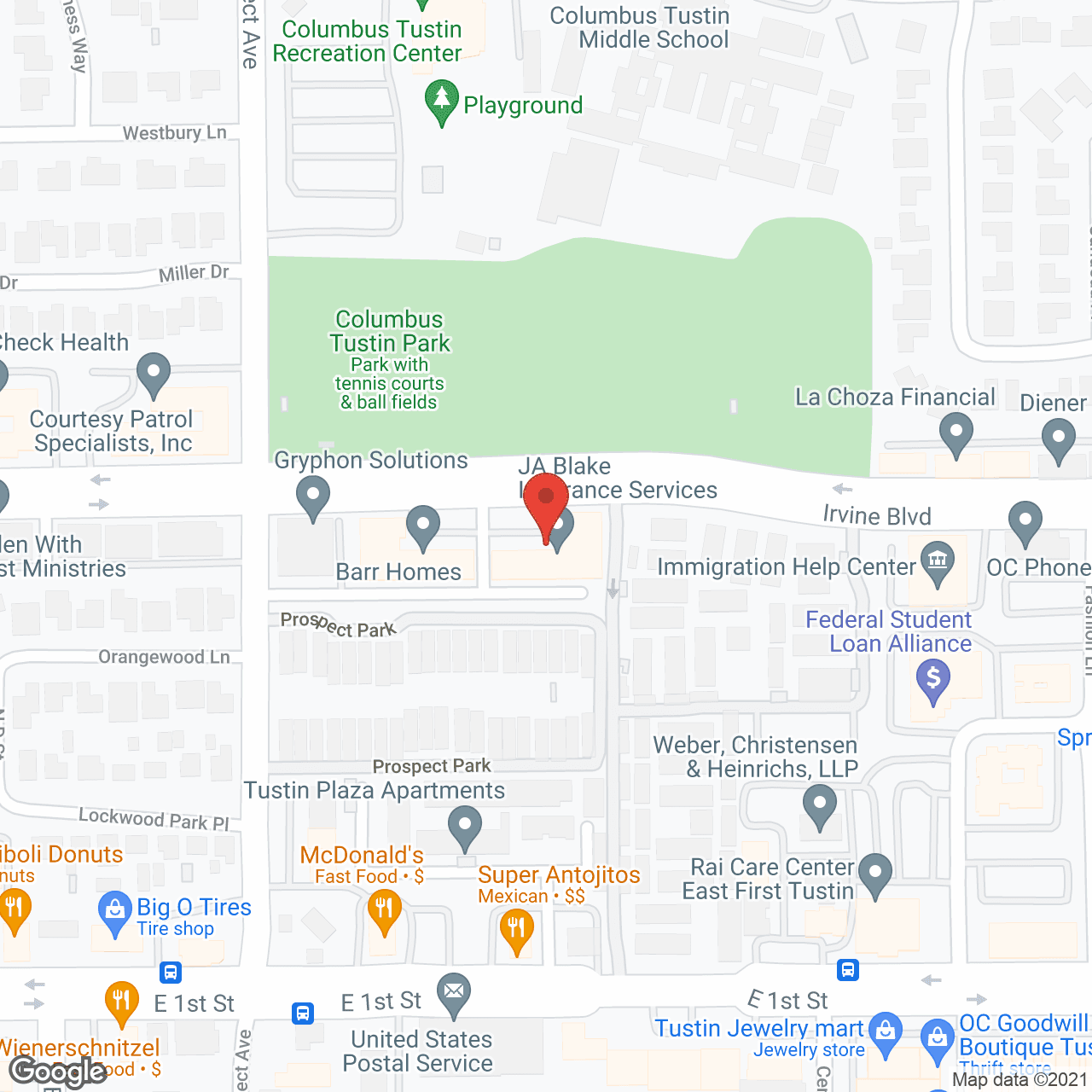 TheKey of Tustin, CA in google map