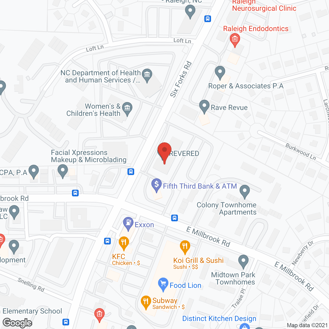 Maxim Healthcare in google map