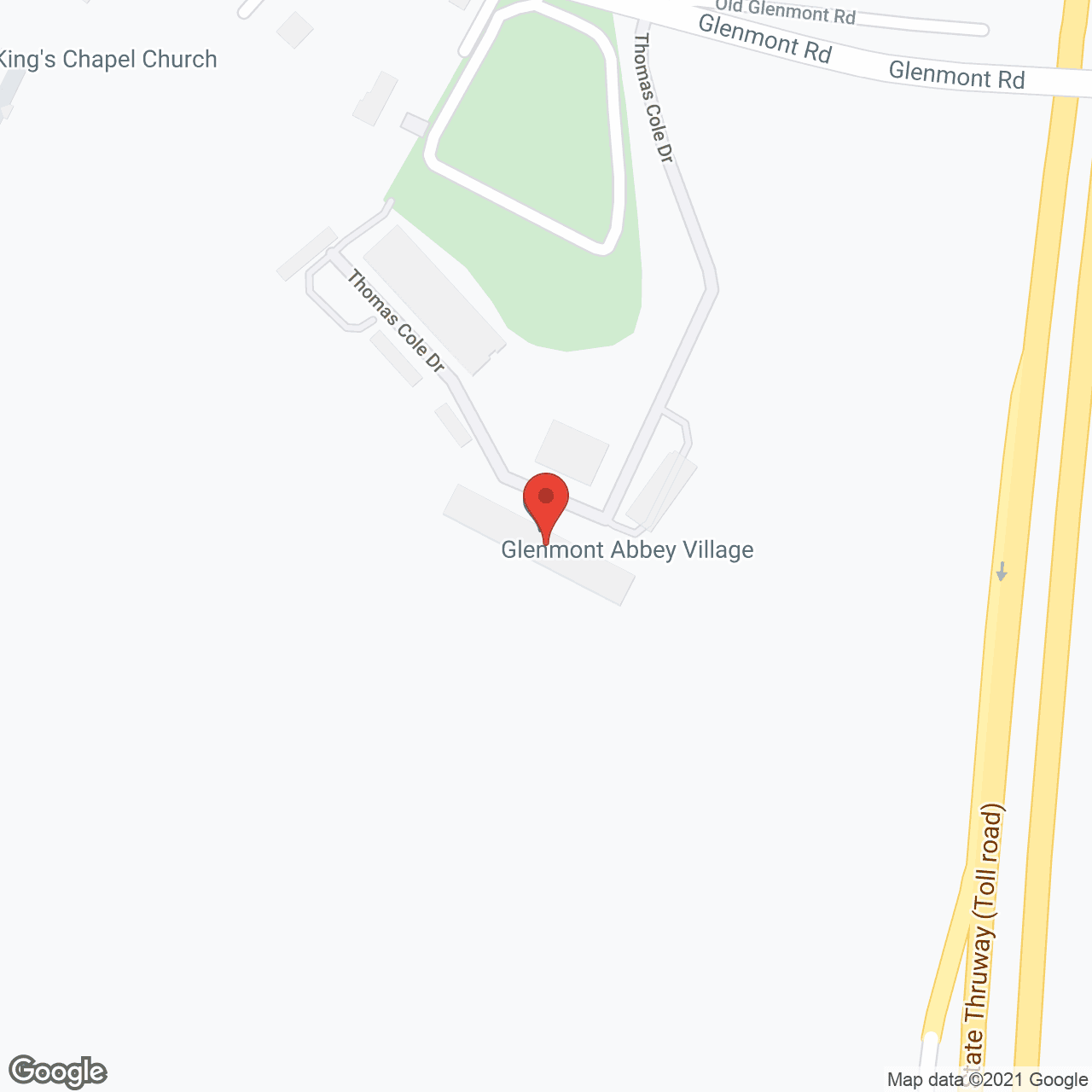 Glenmont Abbey Village in google map
