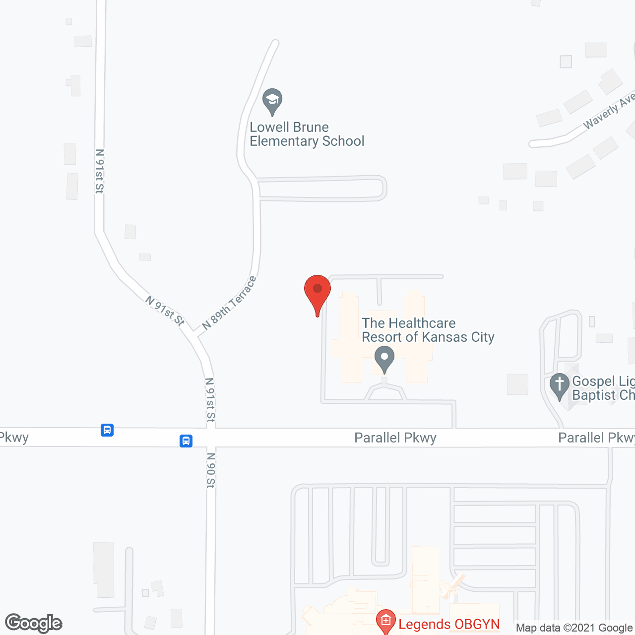 The Healthcare Resort of Kansas City in google map