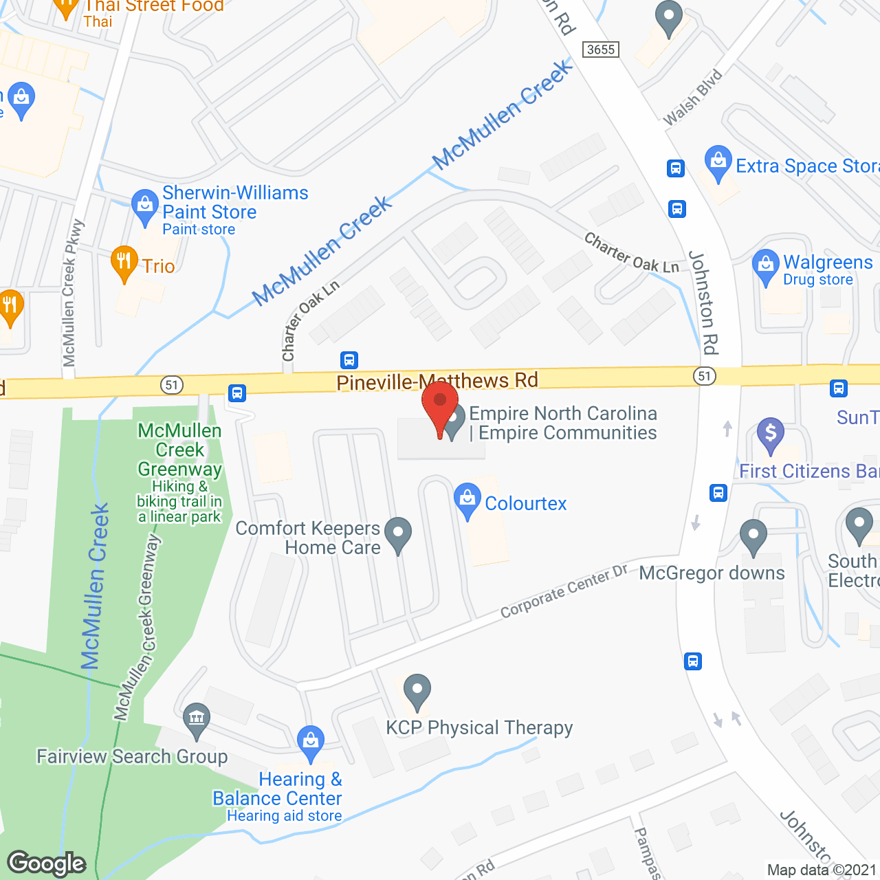 ComForcare Senior Services in google map