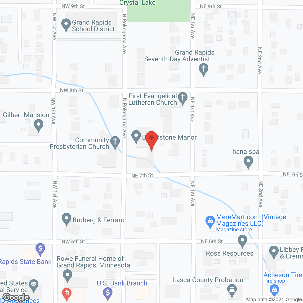 Adult Day Svc in google map