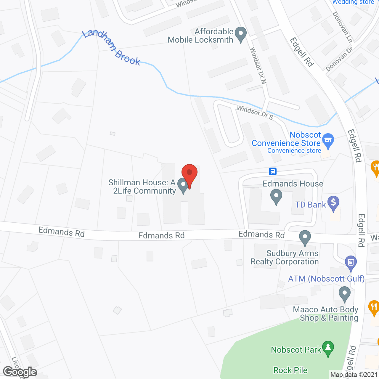 Shillman House in google map