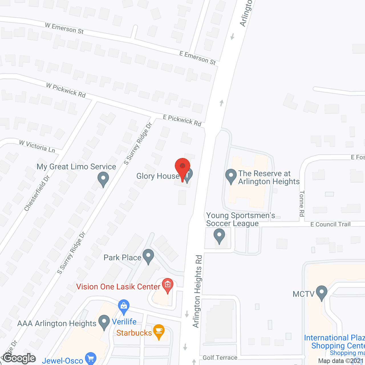 Orsini Home Health Inc in google map
