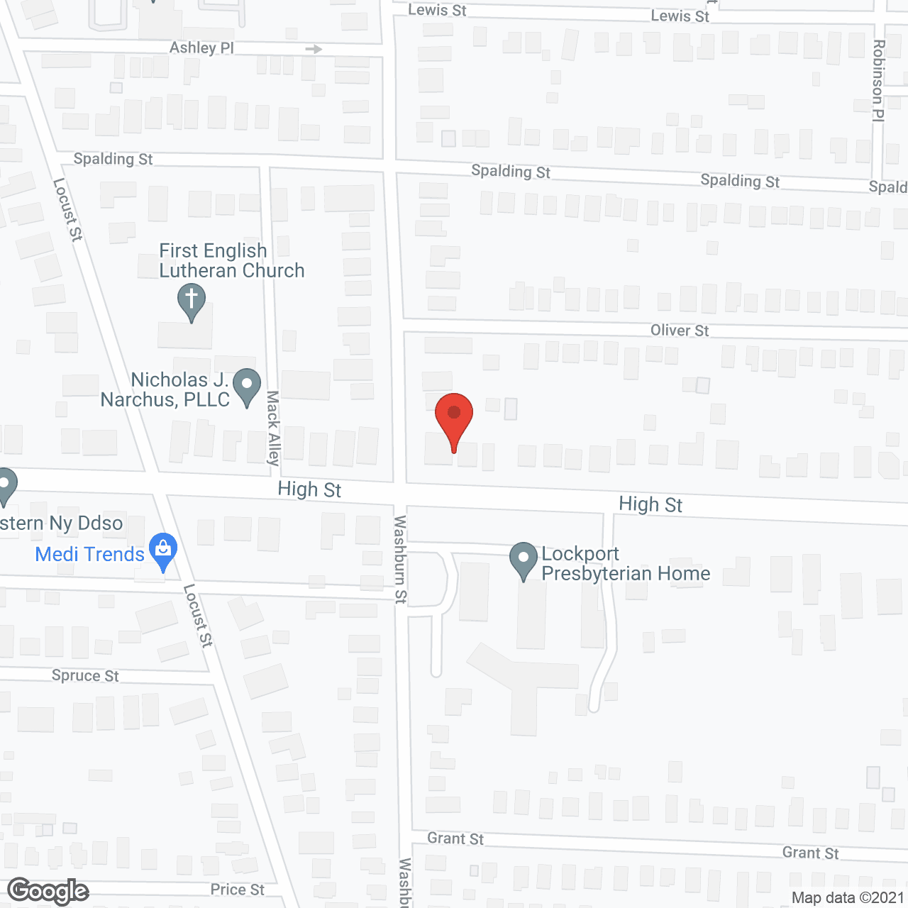Lockport Presbyterian Home in google map
