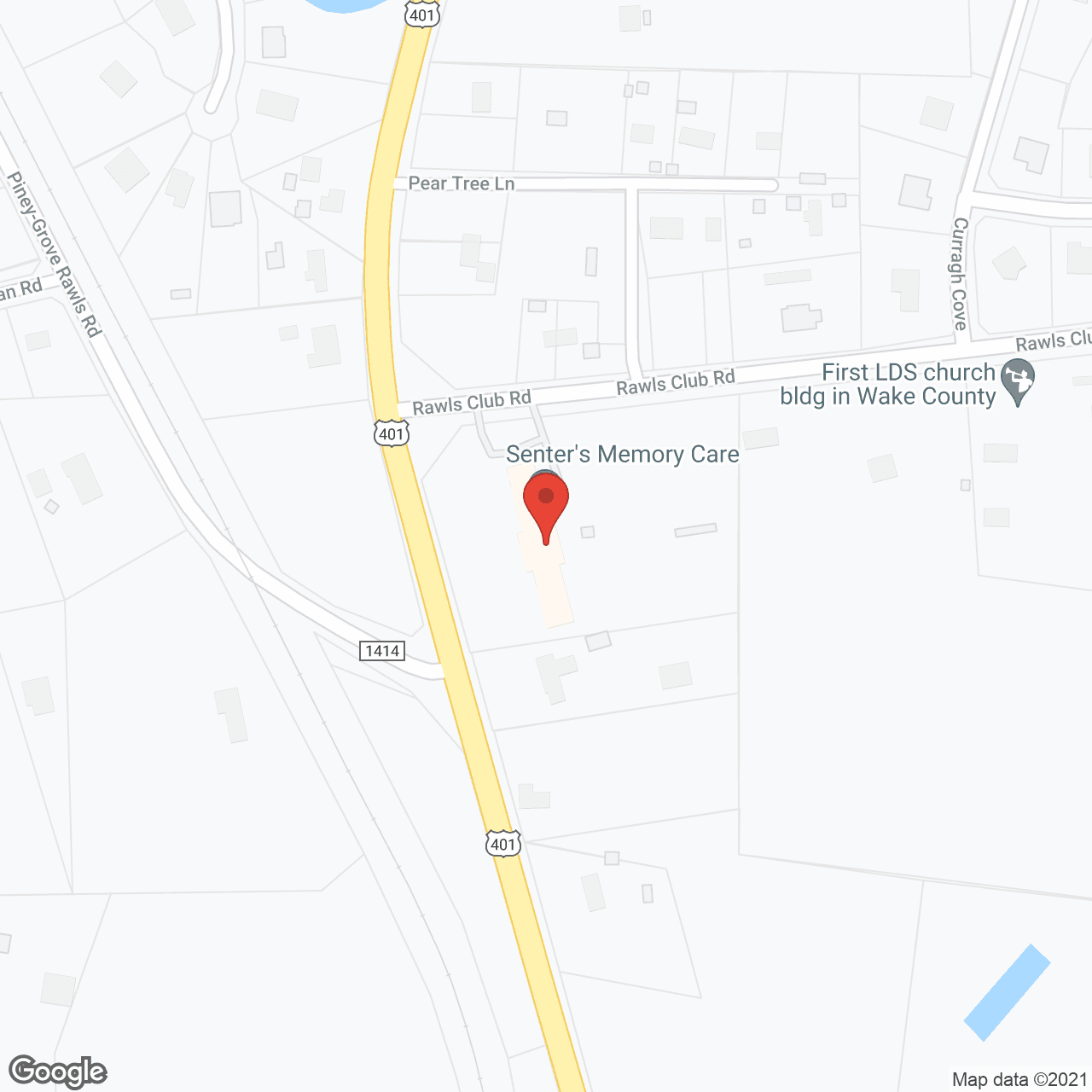 Senter's Rest Home in google map
