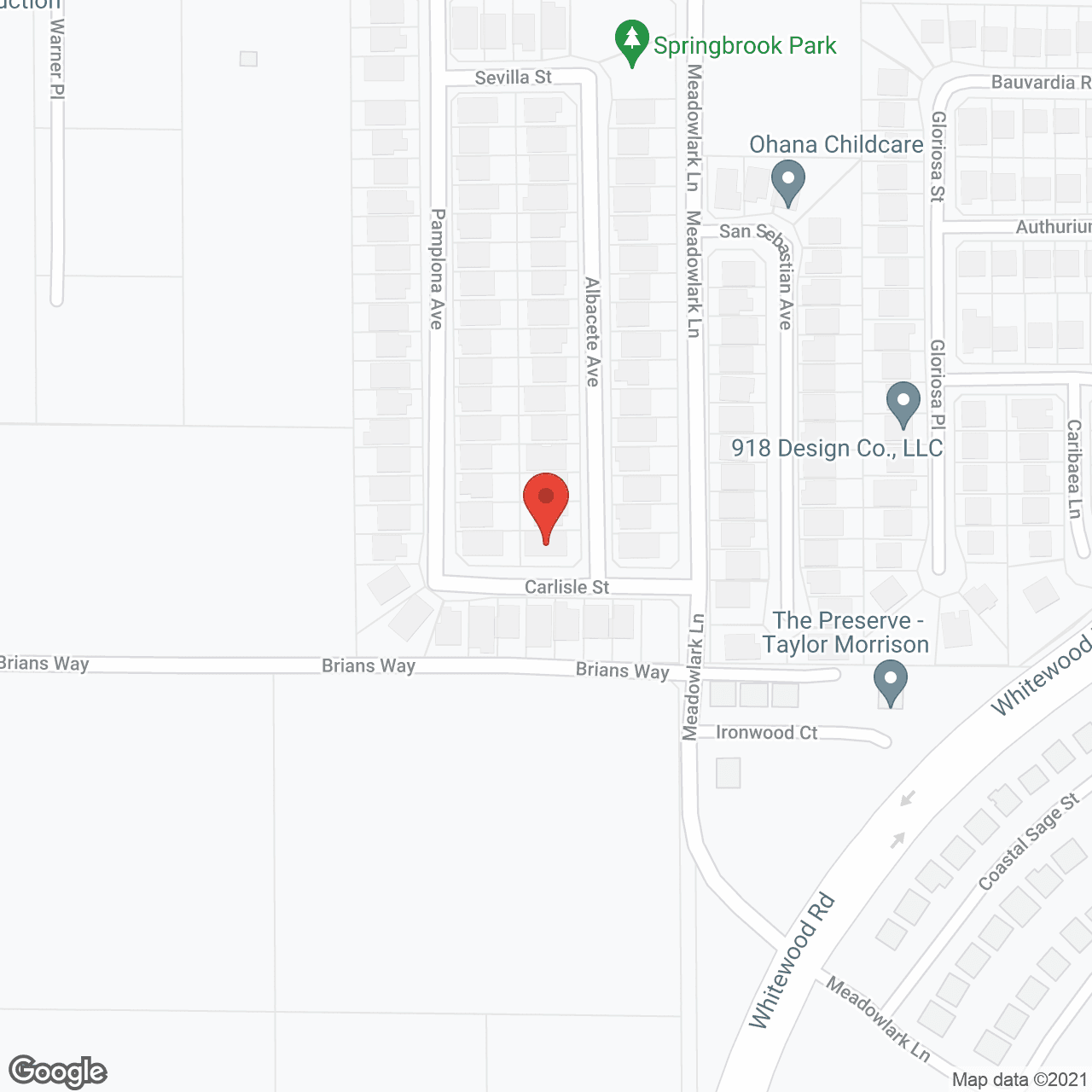 Spring Brook Home Care in google map