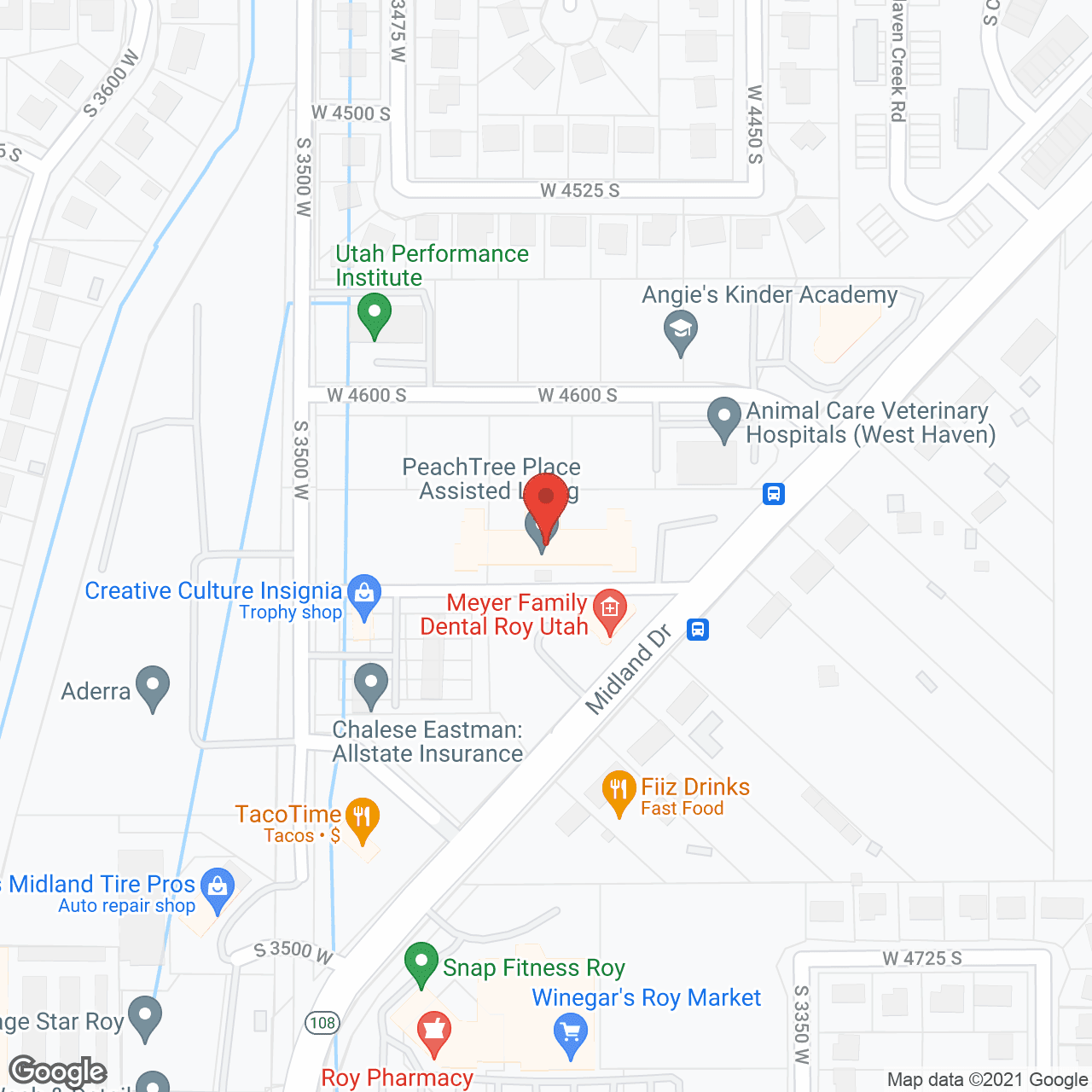 Haven Creek Assisted Living in google map