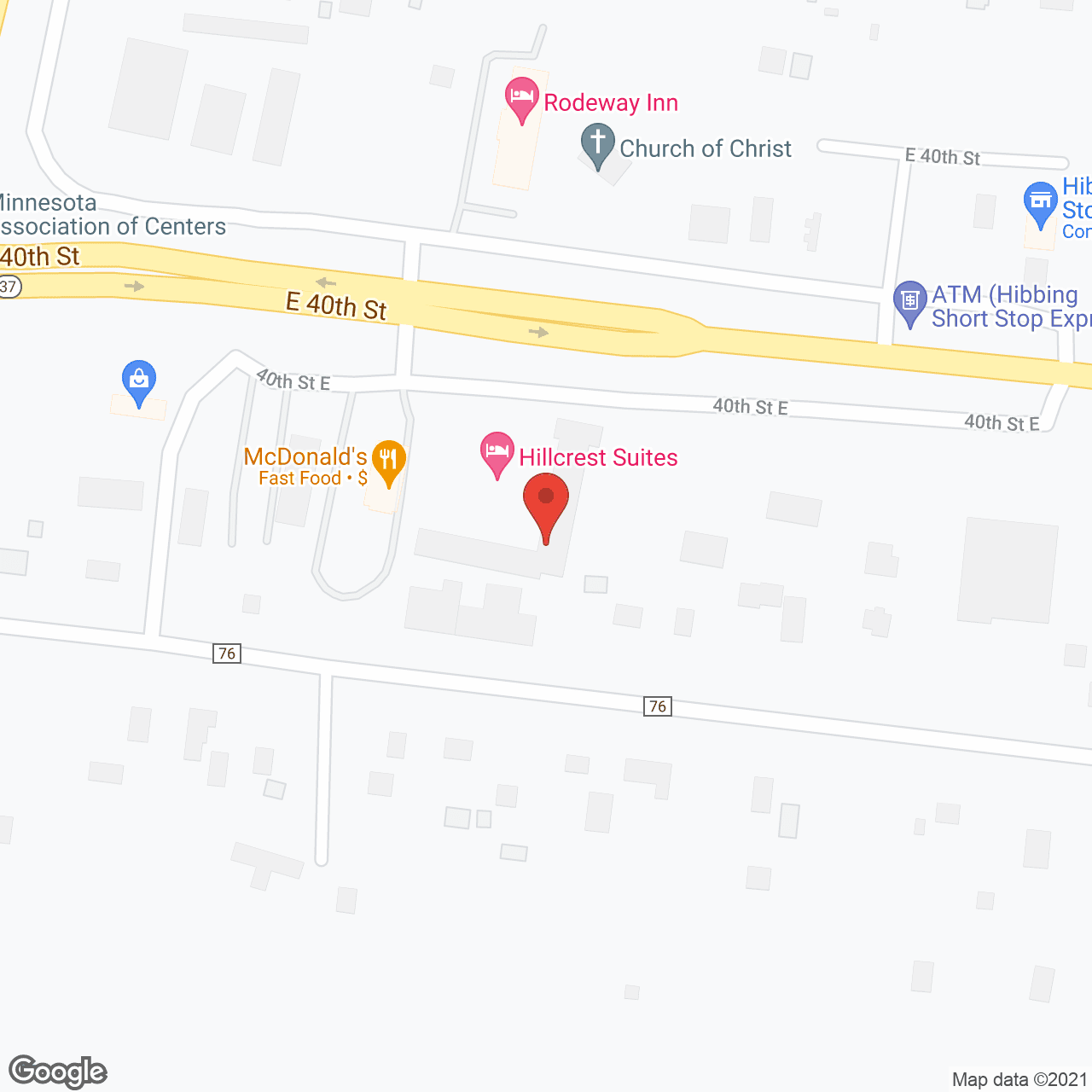Hillcrest Terrace in google map