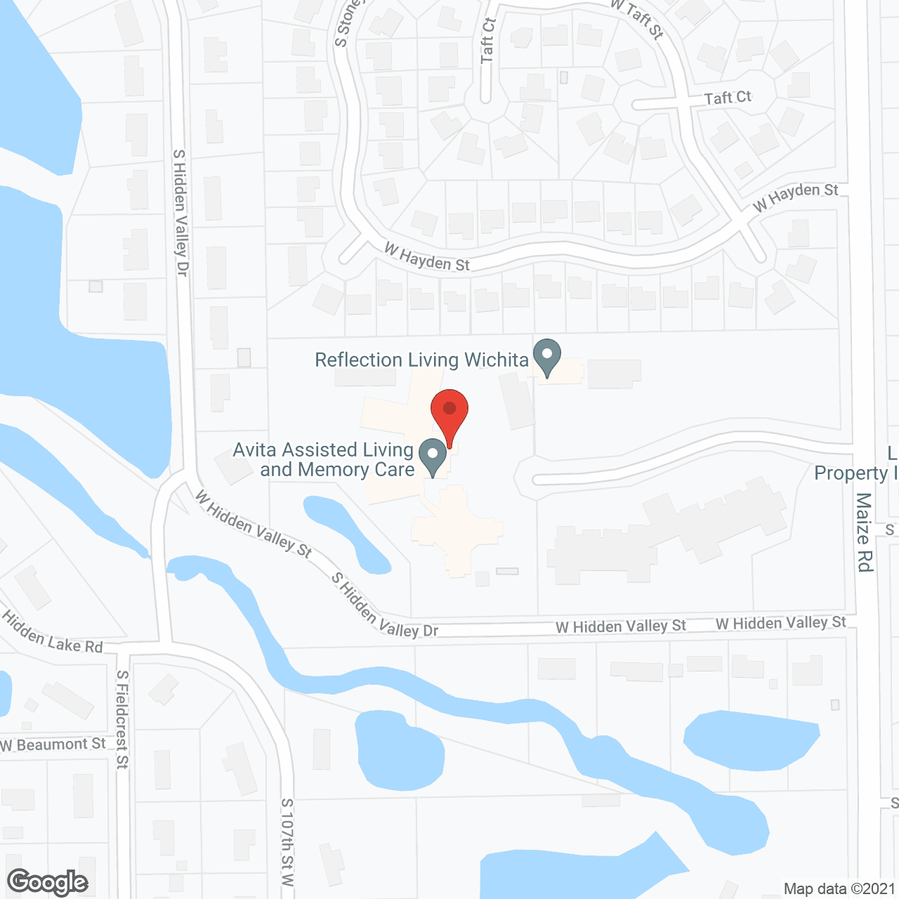 Avita Senior Living at Rolling Hills in google map