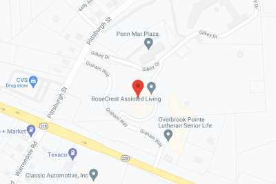 RoseCrest Assisted Living in google map