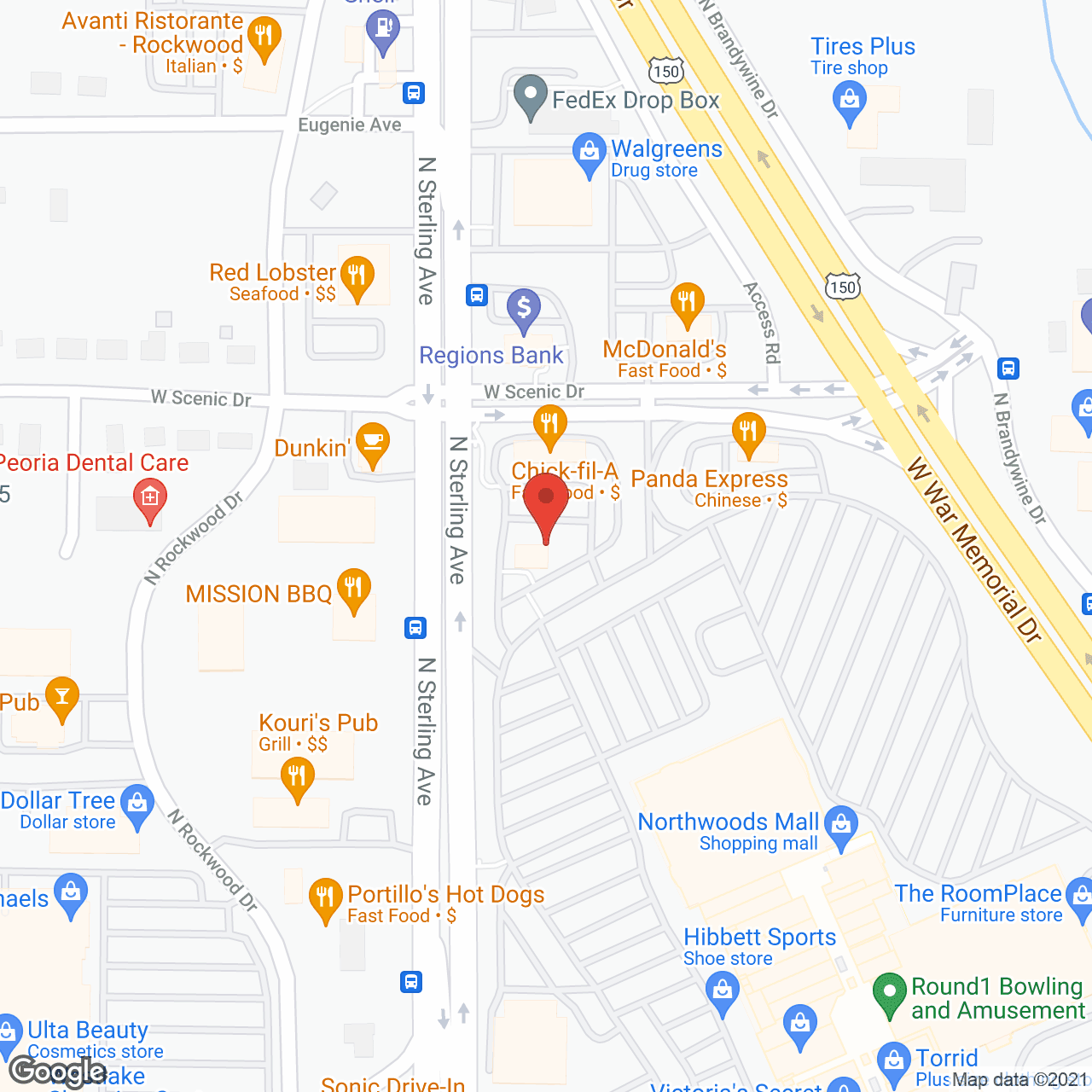 Maxim Healthcare in google map