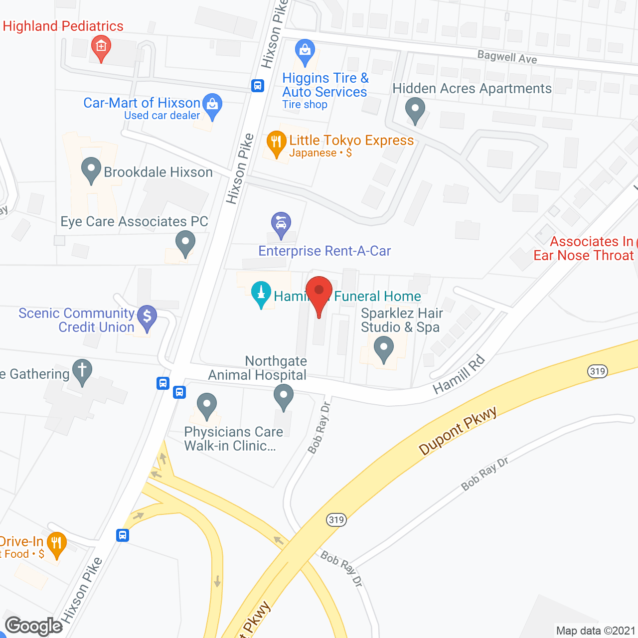 Guardian Home Care in google map