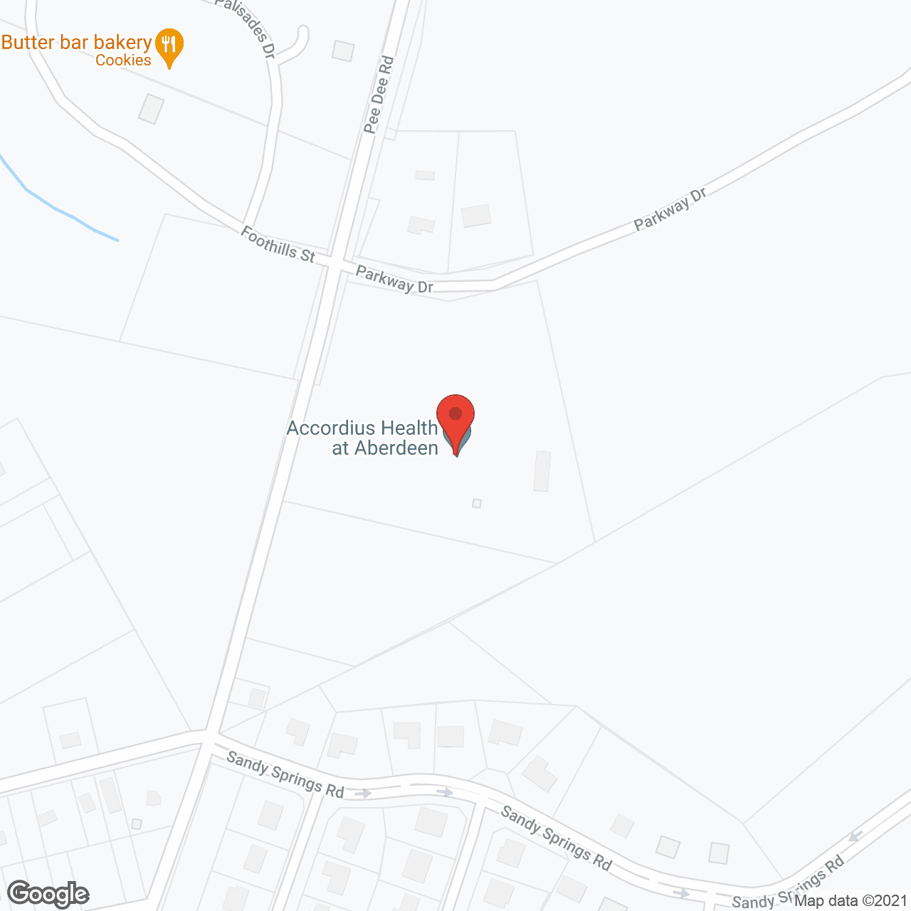 Kingswood Nursing Center in google map