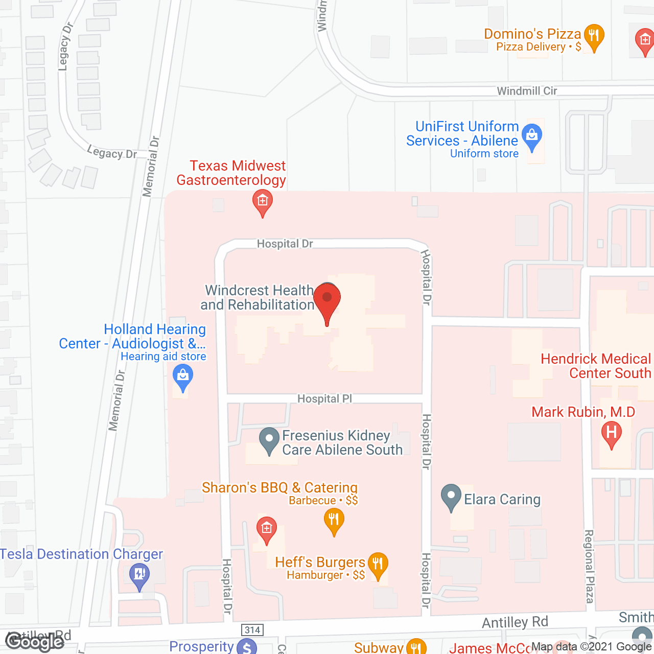 Windcrest Alzheimer's Resource in google map