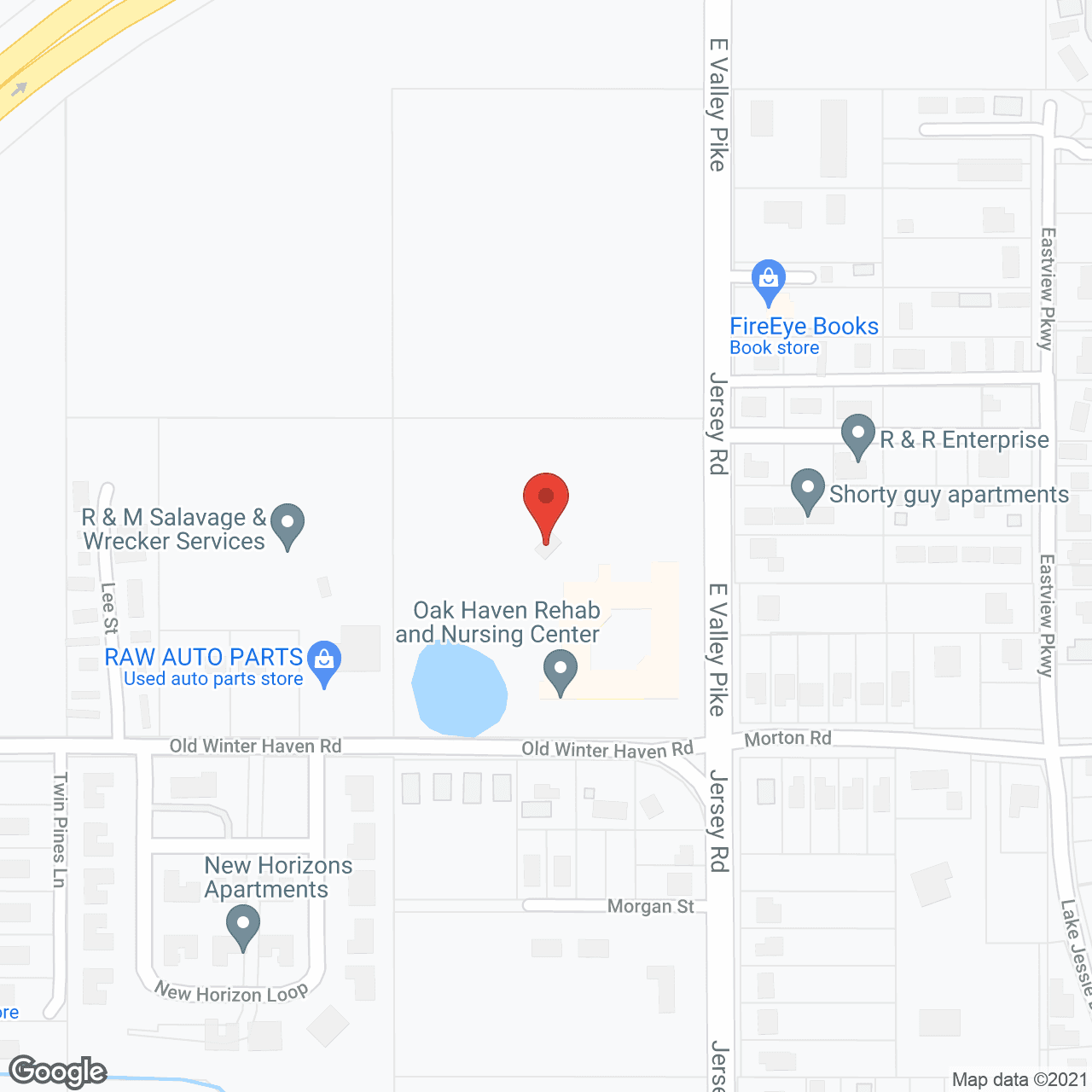Auburndale Oaks Healthcare Center in google map