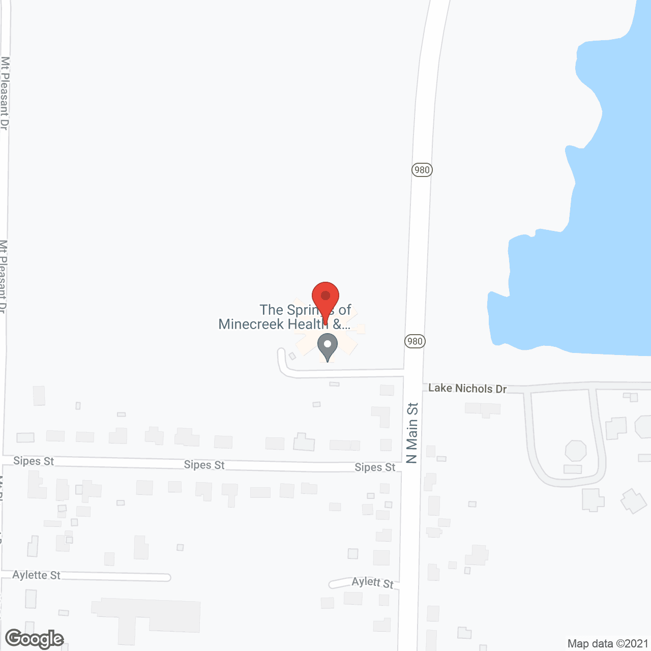 Beverly Healthcare Nashville in google map