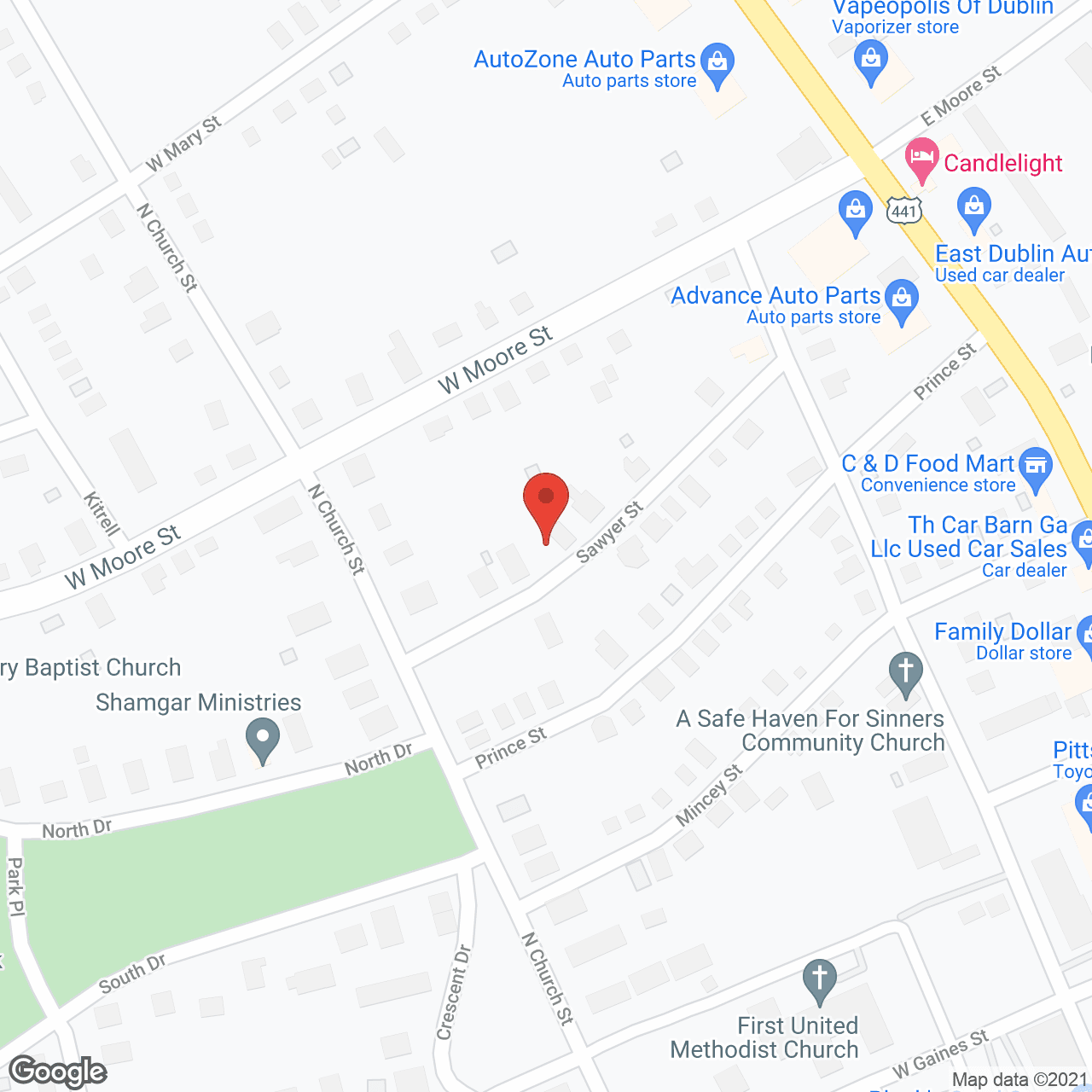 Companion Care Senior Services in google map