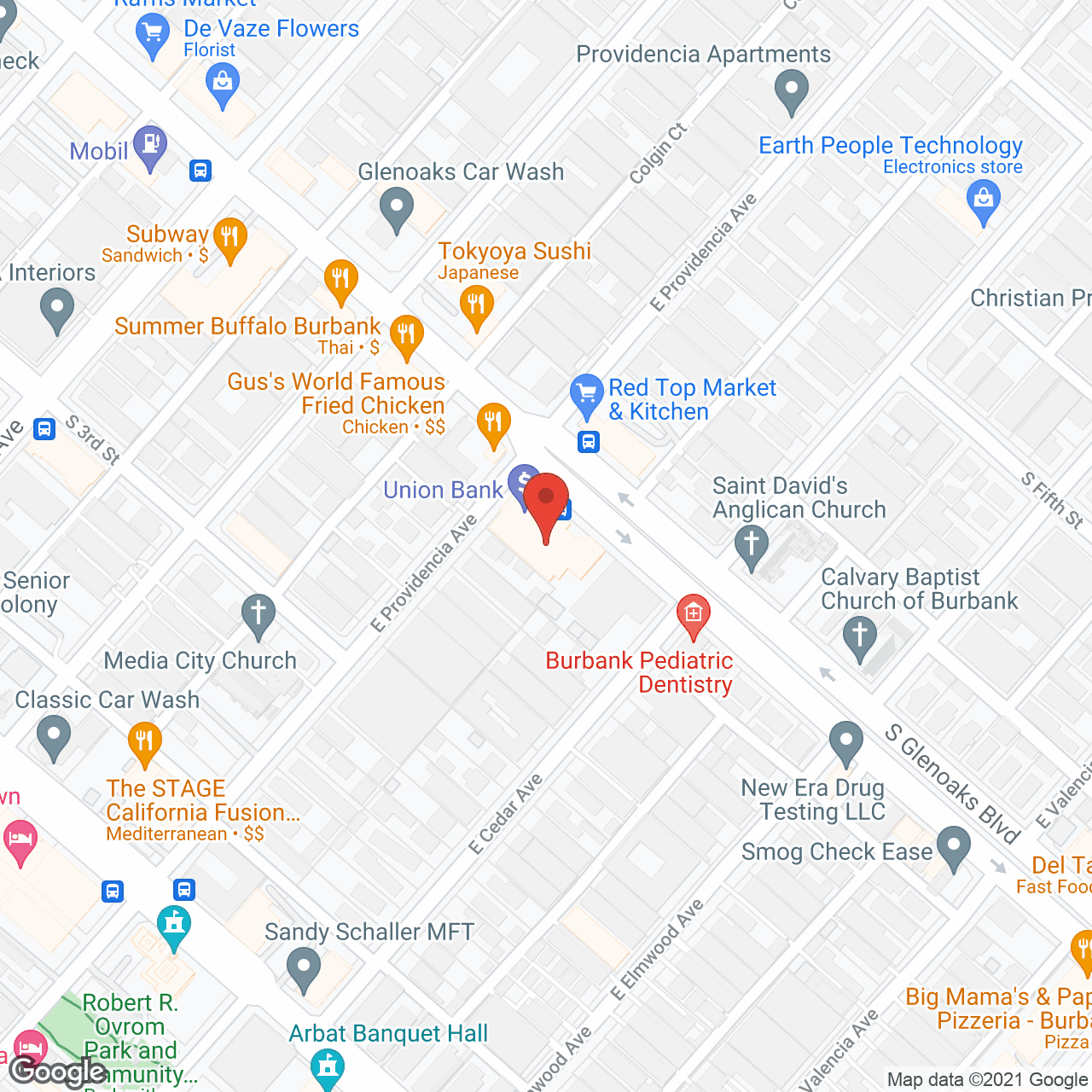 Silverado At Home Los Angeles in google map