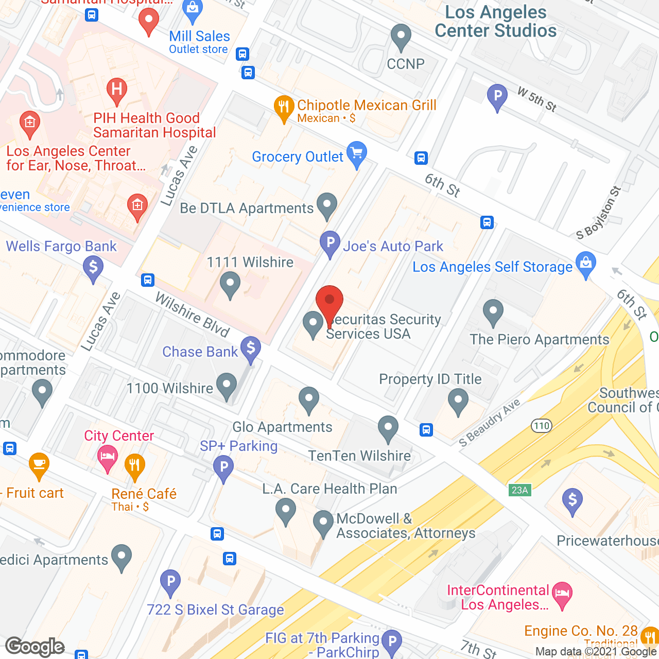 Maxim Healthcare in google map