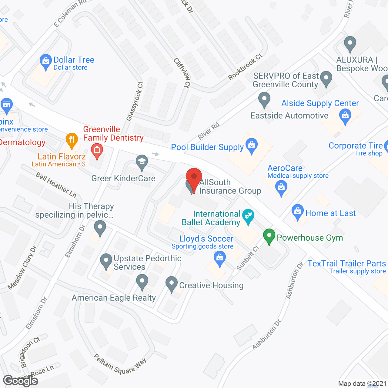 BrightStar Care - Greenville in google map