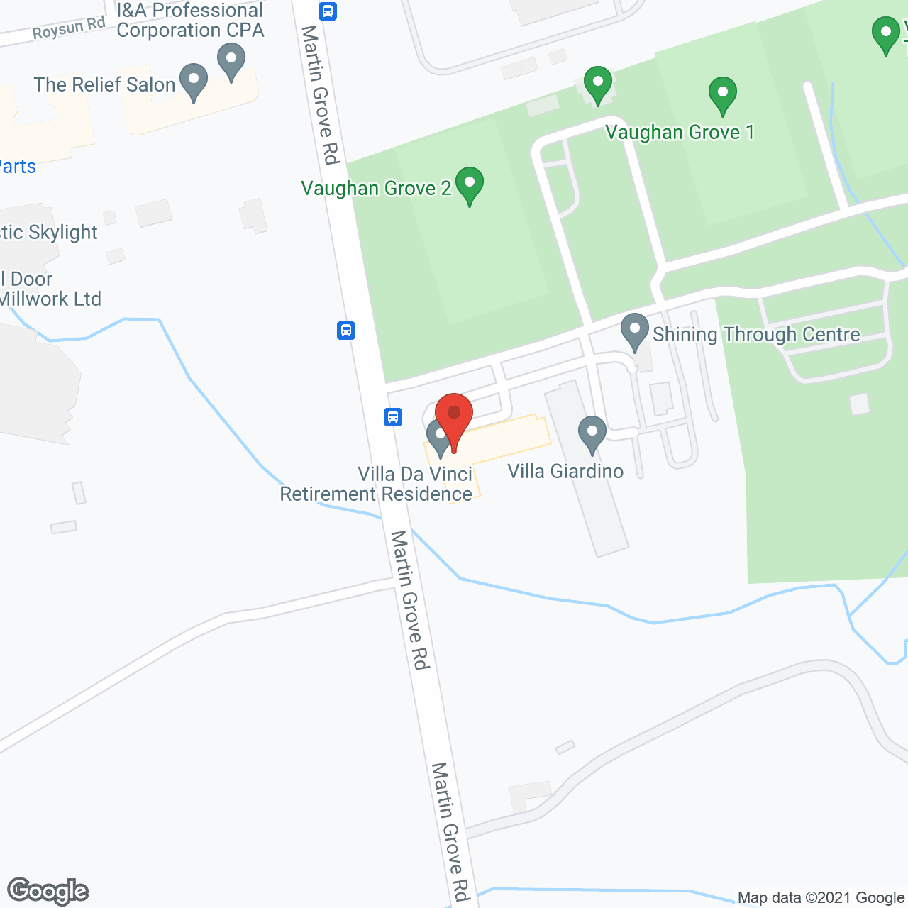 Villa Da Vinci Retirement Residence in google map