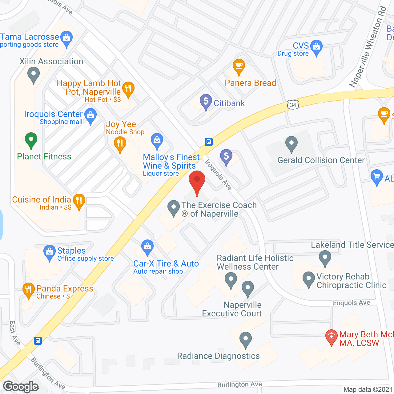 Homecare Links Inc in google map