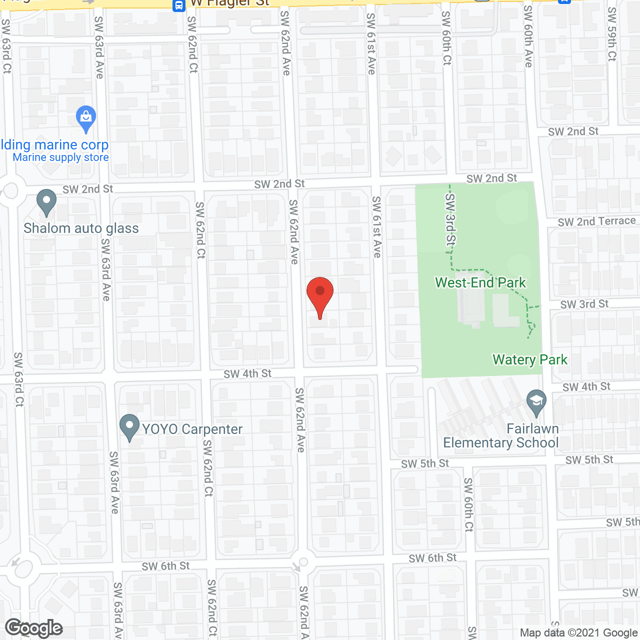 Izquierdo Home Care I in google map