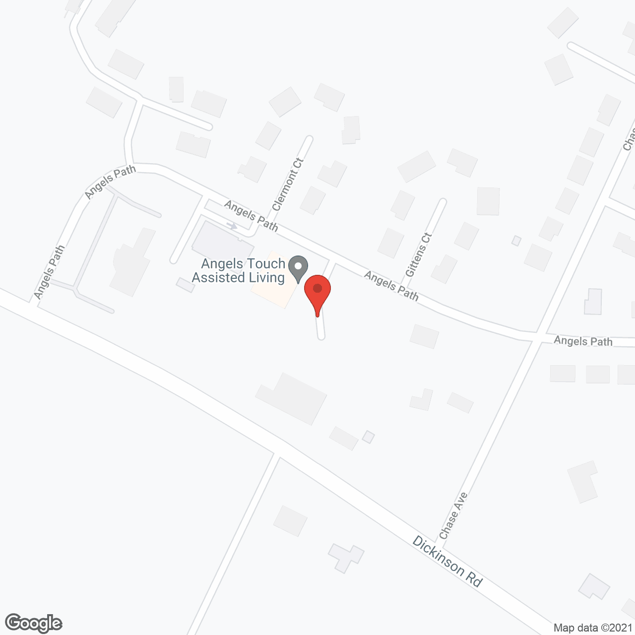 Angel's Touch Assisted Living in google map